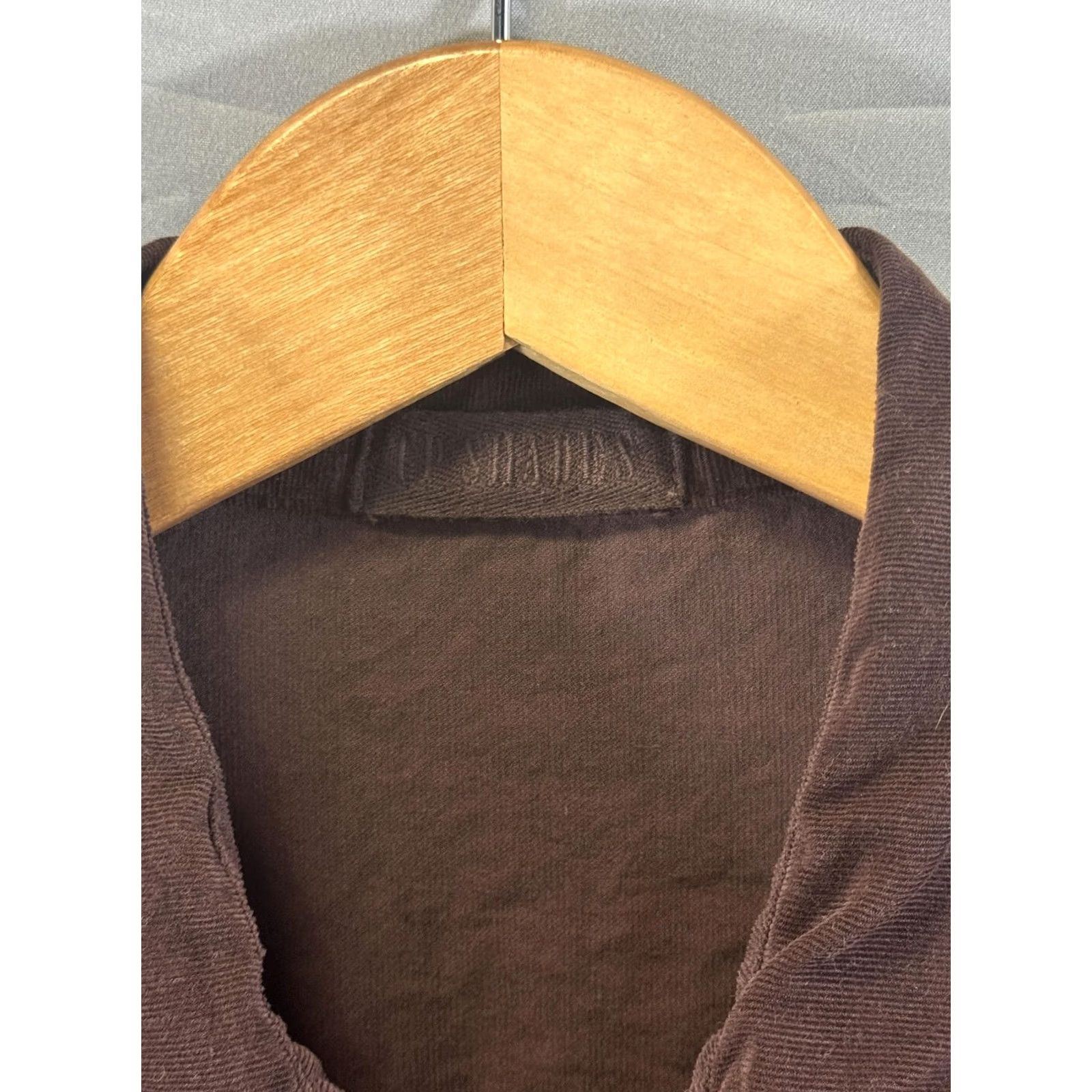 Vintage VINTAGE CP Shades Shirt Womens Small Brown Corduroy Button Front Made in USA Pockets Size S / US 4 / IT 40 - 3 Thumbnail