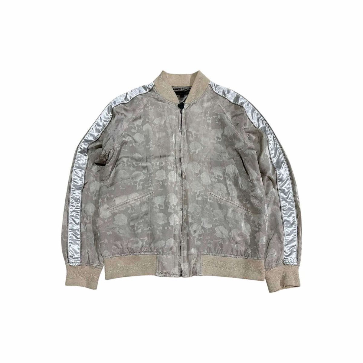 If Six Was Nine × Japanese Brand × Schlussel 🔥Sick Y2K Schlussel Bomber Jacket Skull Glimpse Size US M / EU 48-50 / 2 - 1 Thumbnail