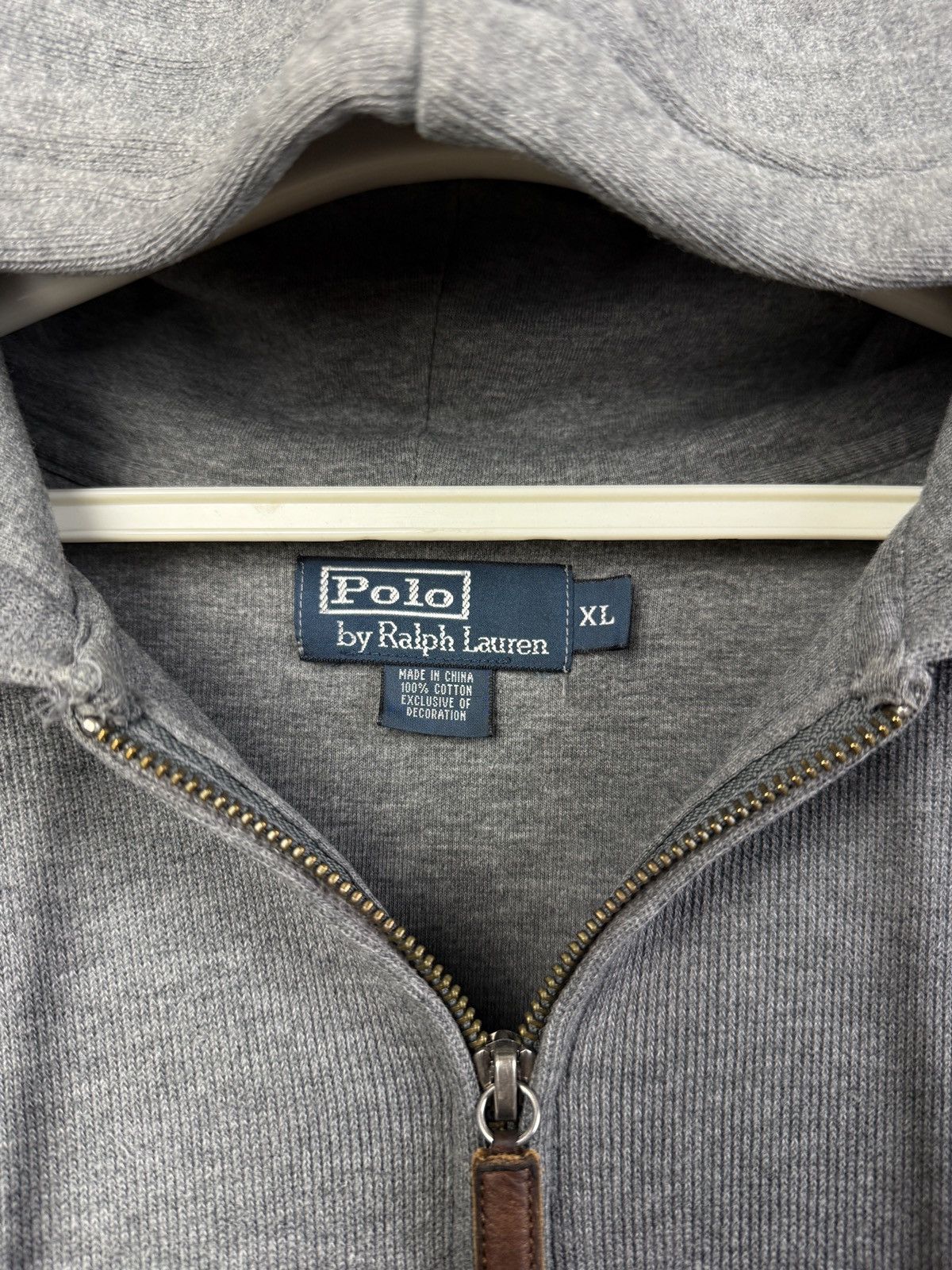 Polo Ralph Lauren Vintage Polo Ralph Lauren Zip Up Hoodie Size US XL / EU 56 / 4 - 6 Thumbnail