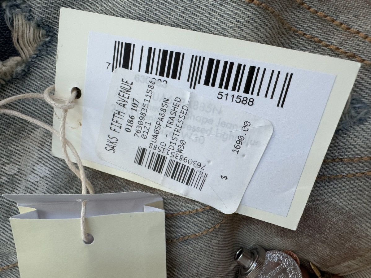 Vetements ***VERY RARE**** Trashed distressed VETEMENTS jeans Size US 30 / EU 46 - 10 Thumbnail