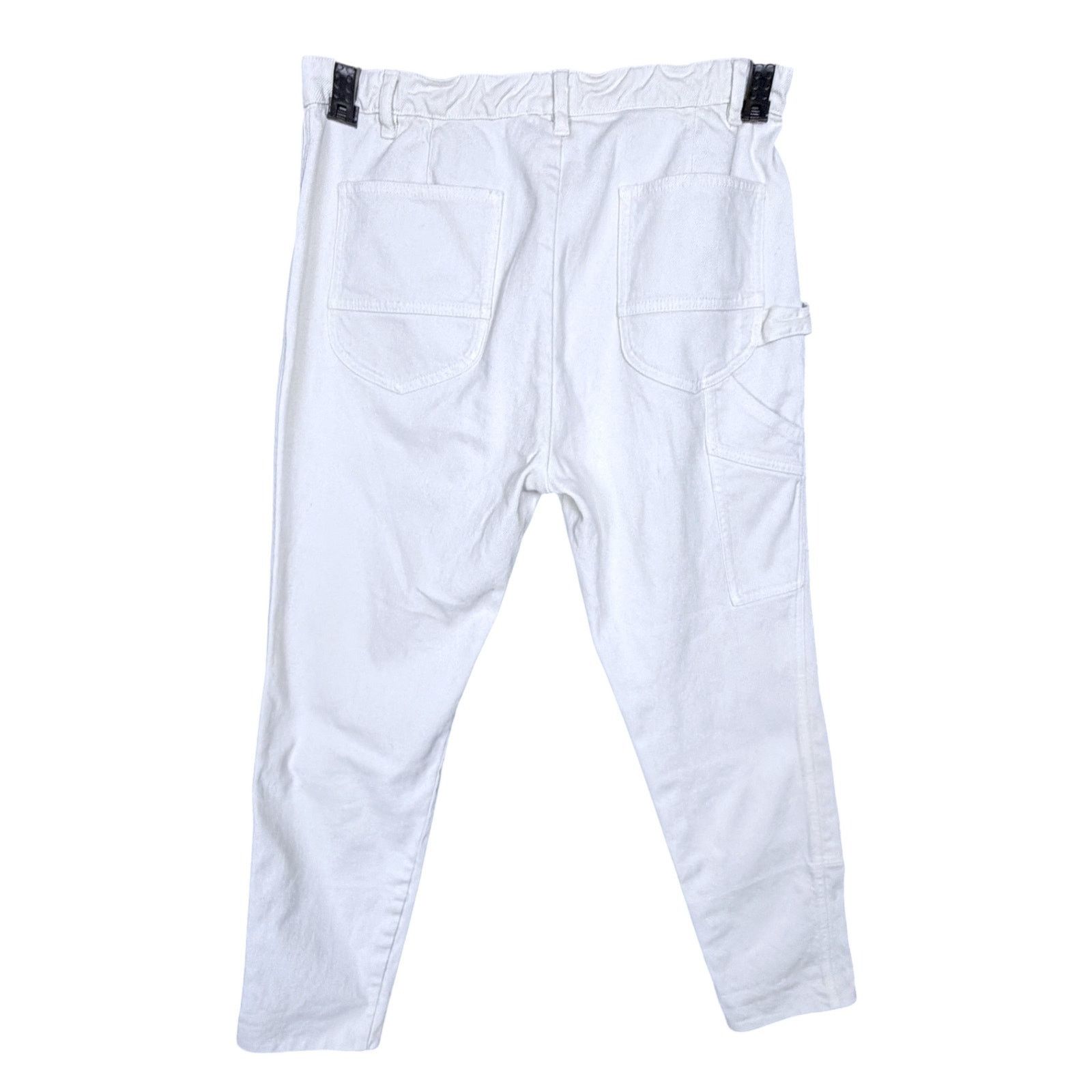 James Perse James Perse Standard White Estilo Womens 28x26 Utility Jeans Size 28" / US 6 / IT 42 - 2 Thumbnail