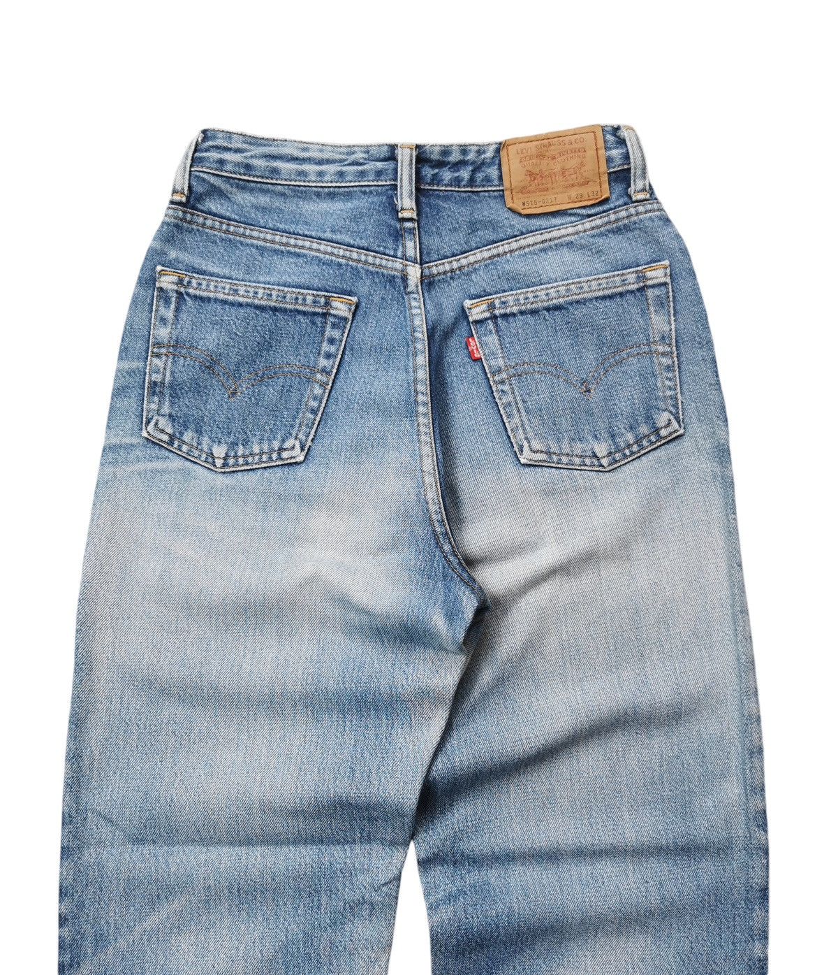 Levi's Vintage Levis Jeans 515 Distressed Faded Blue Denim Size 25" / US 0 / IT 36 - 3 Thumbnail