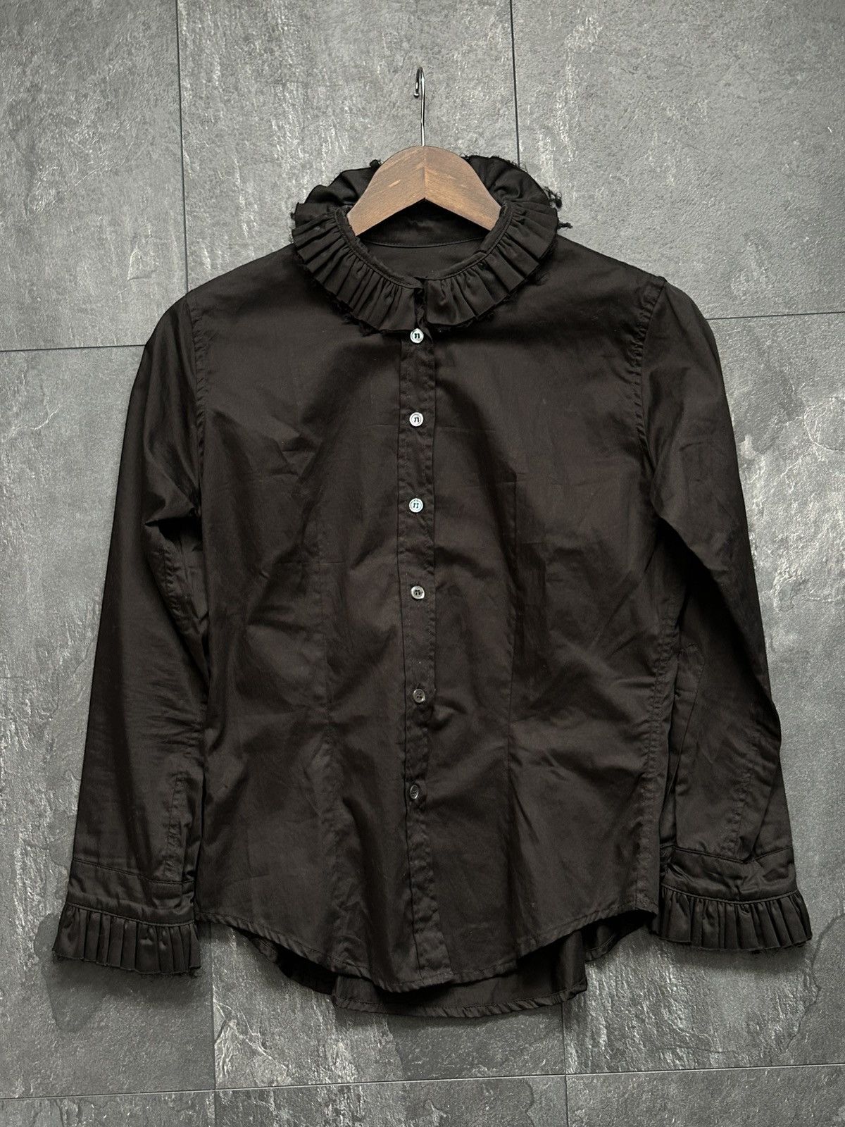 Paul Harnden Shoemakers Paul Harnden Shoemaker black LS shirt