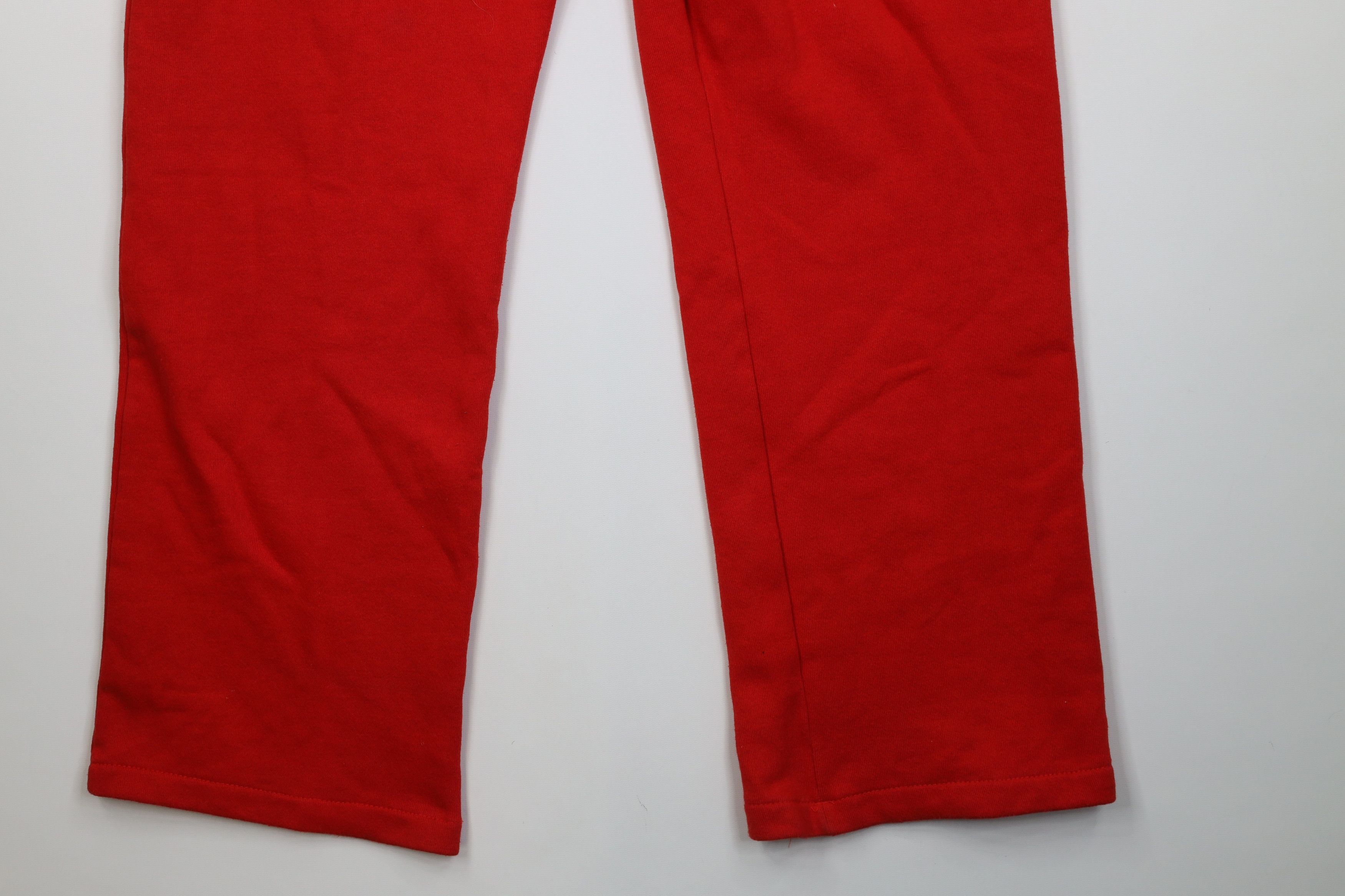 Russell Athletic Vintage 70s Russell Athletic Wide Leg Sweatpants Red USA Size US 36 / EU 52 - 15 Thumbnail