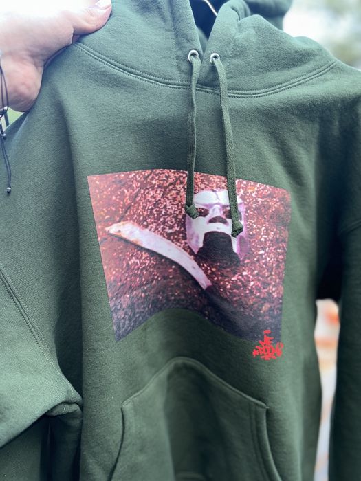 Supreme Supreme mf doom hooded sweatshirt dark olive | Grailed