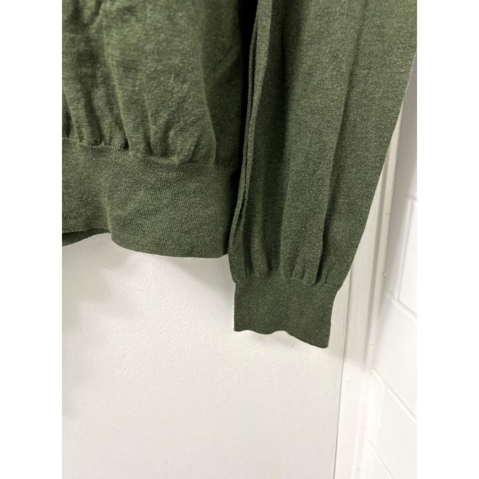 Polo Ralph Lauren Polo Ralph Lauren Sweater Mens 2XL Green 100% Pima Cotton V-Neck Pullover Size US XXL / EU 58 / 5 - 7 Thumbnail