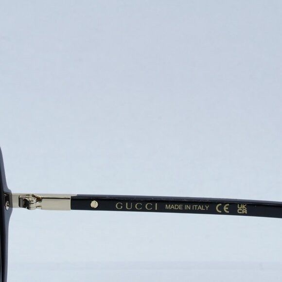 Gucci Gucci GG1449S 001 Sunglasses Black Square Frame, Grey Lenses Size ONE SIZE - 5 Thumbnail