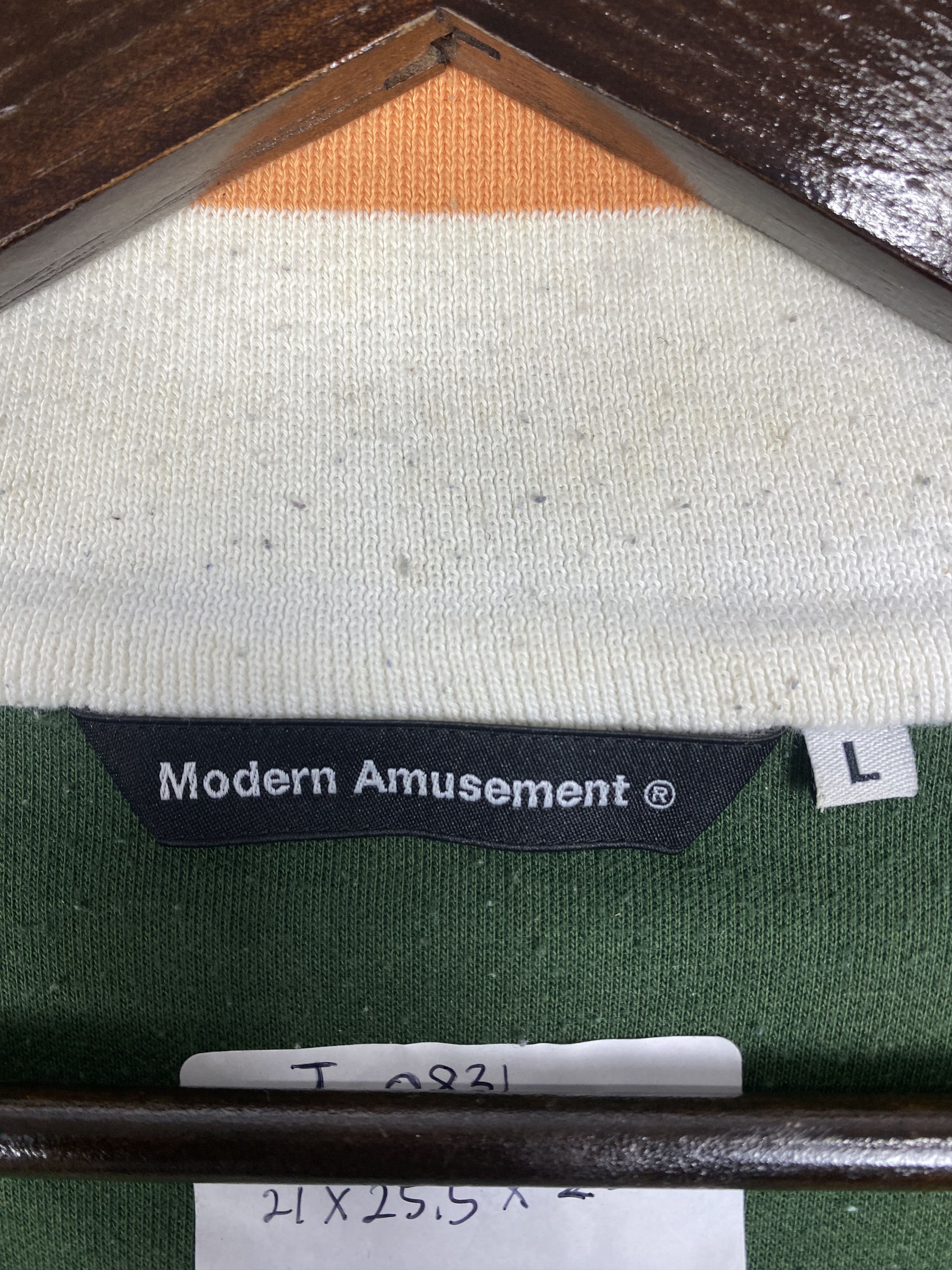Modern Amusement Vintage Modern Amusement Track Top Jacket DJ0831 Size US L / EU 52-54 / 3 - 9 Thumbnail