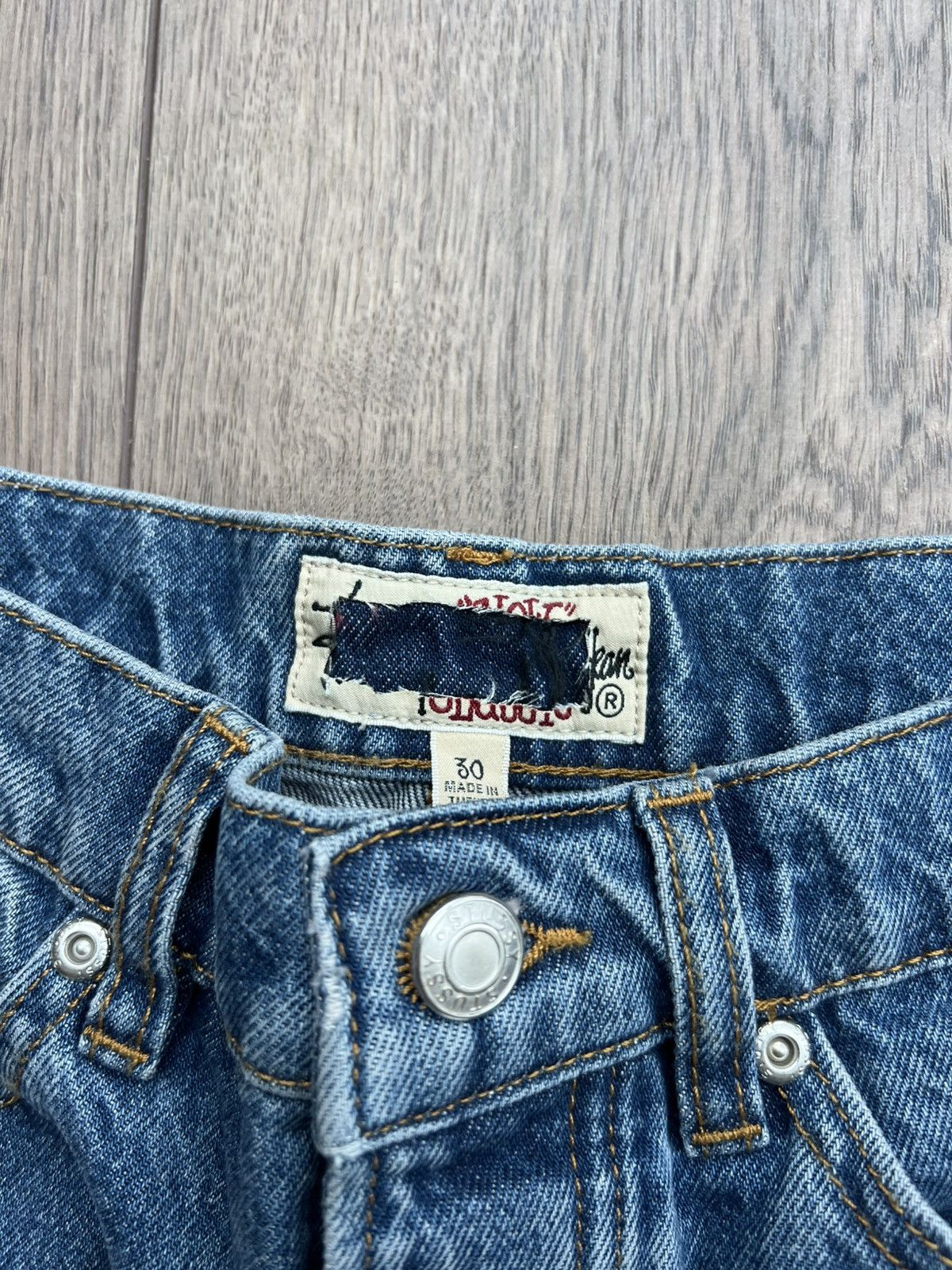 Stussy Stussy New Classic Denim Jean 30 Medium Blue Size US 30 / EU 46 - 3 Thumbnail
