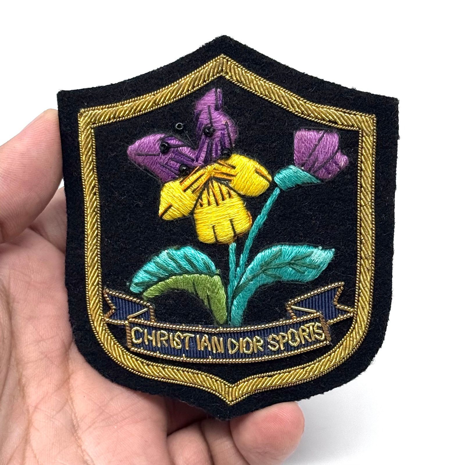 Dior Christian Dior Sports Badge Pin Size ONE SIZE - 4 Thumbnail