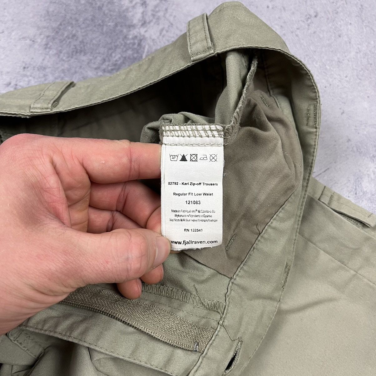 Fjallraven Rare Fjallraven G-1000 karl zip off trousers pants Size US 32 / EU 48 - 7 Thumbnail