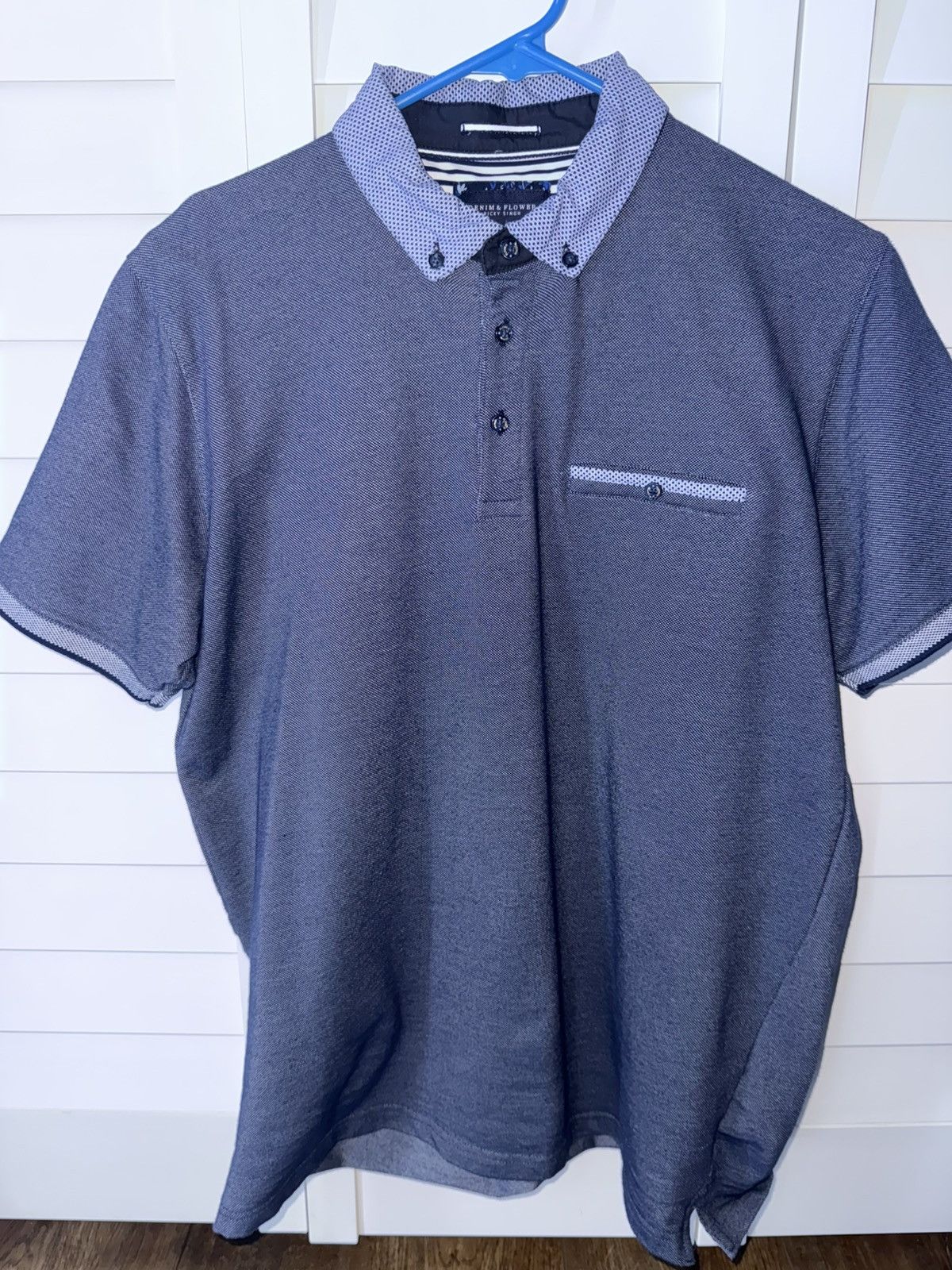 Denim & Flower Denim & Flower Blue Polo Size US M / EU 48-50 / 2 - 5 Thumbnail