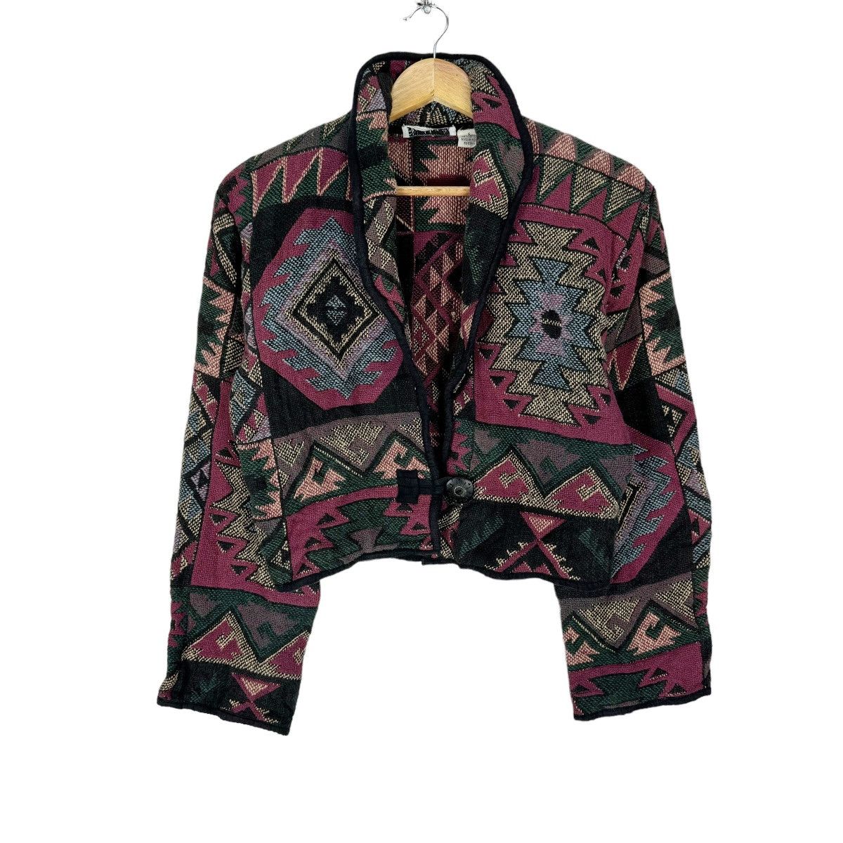 Native × Vintage 🌟FLASHBACK INDIA NATIVE CROPPED JACKET Size S / US 4 / IT 40 - 1 Thumbnail