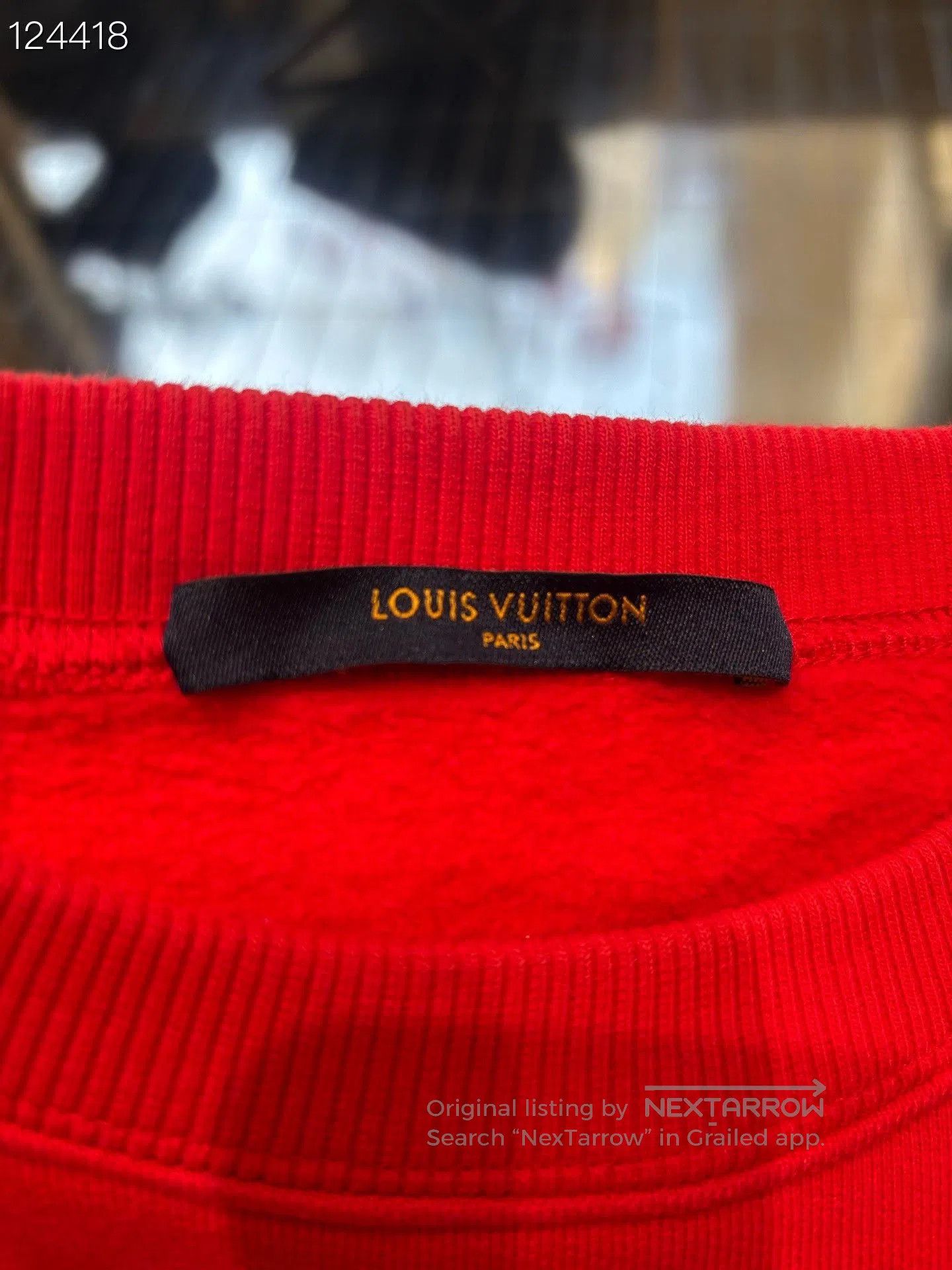 Louis Vuitton Limited Embroidered Fleece Lined Crewneck. Size US M / EU 48-50 / 2 - 5 Thumbnail