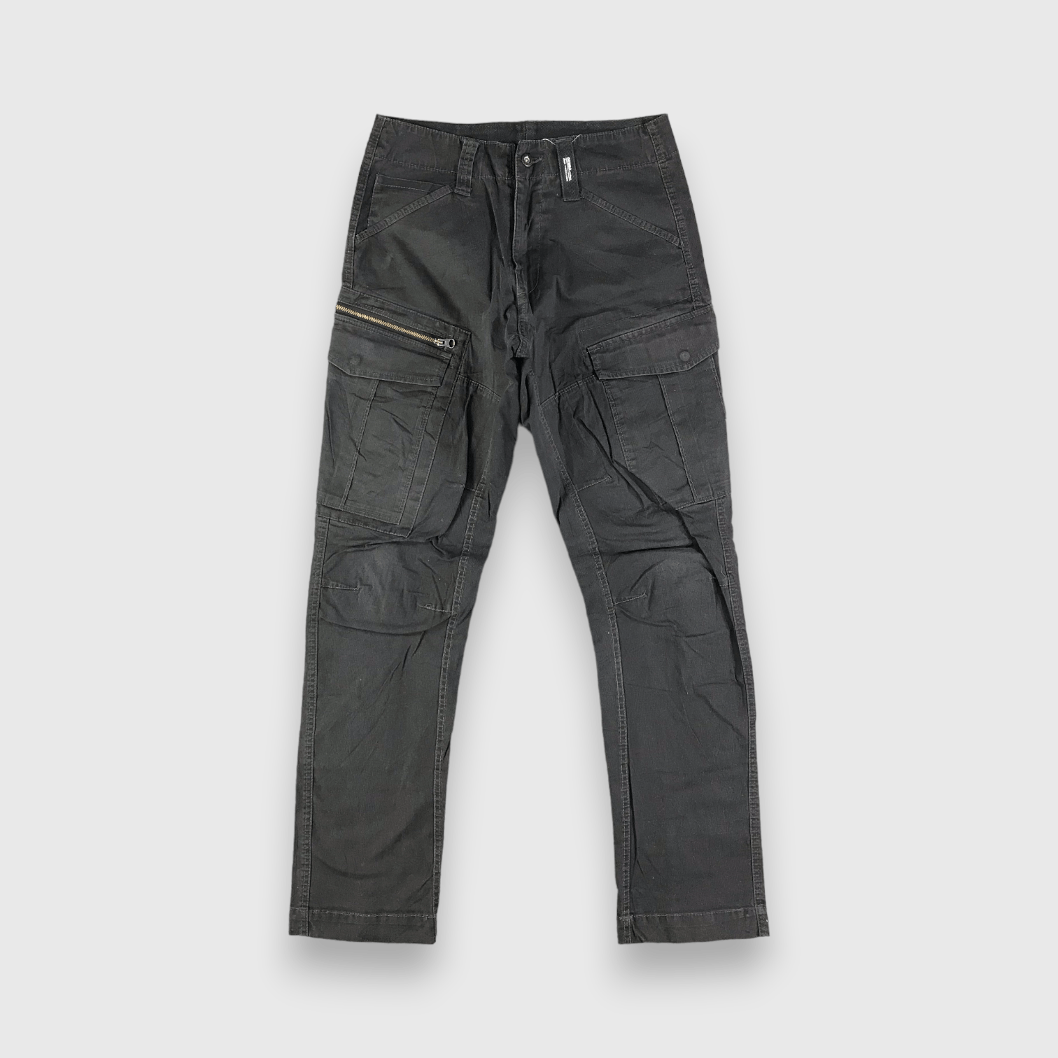 Japanese Brand × Vintage Japanese Cargo Pants Multi Pocket Tactical Trousers -J2688 Size US 29 - 1 Thumbnail
