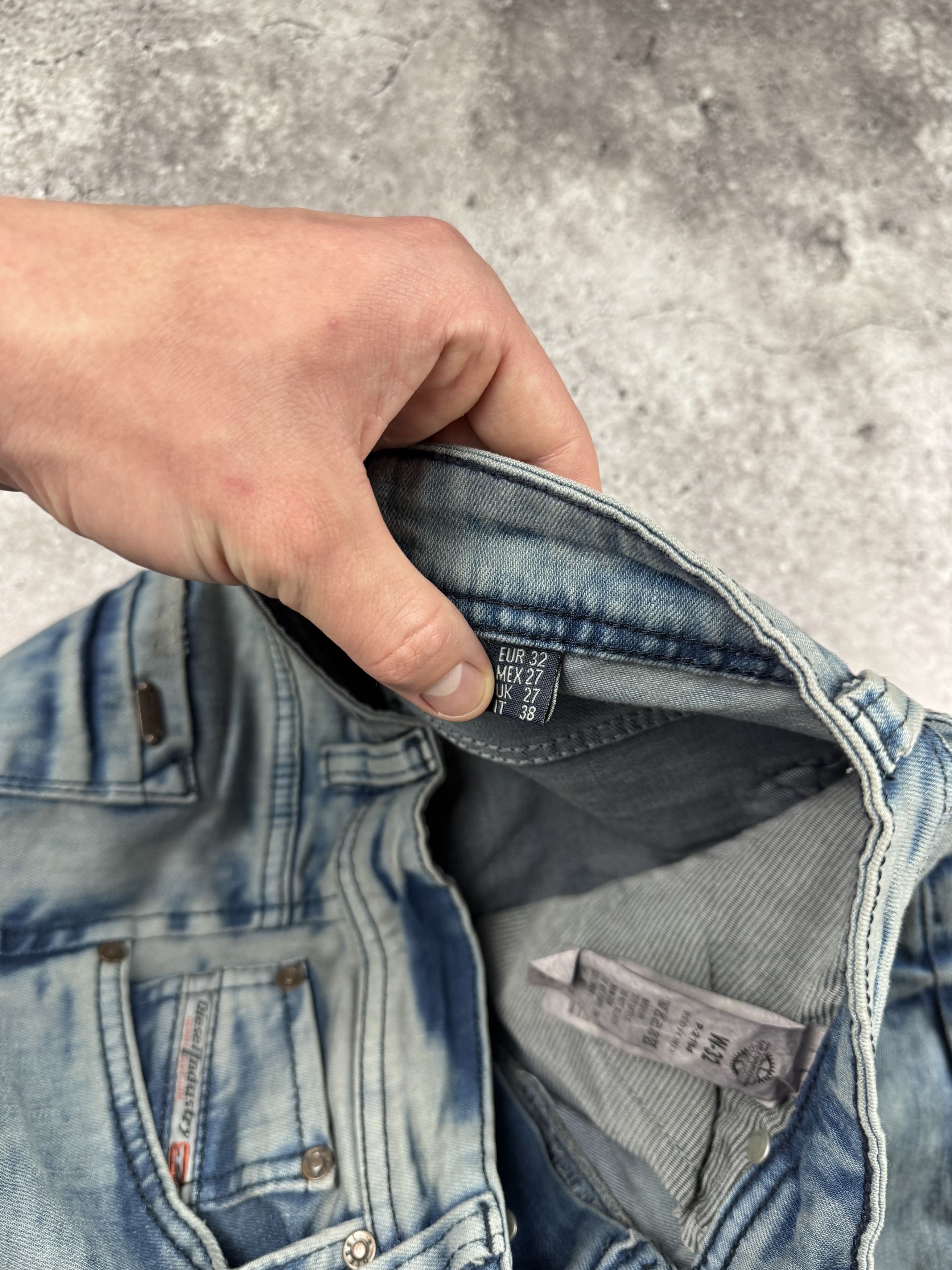 Diesel 🔥RARE🔥Vintage Diesel Distressed Jeans Size US 32 / EU 48 - 12 Thumbnail