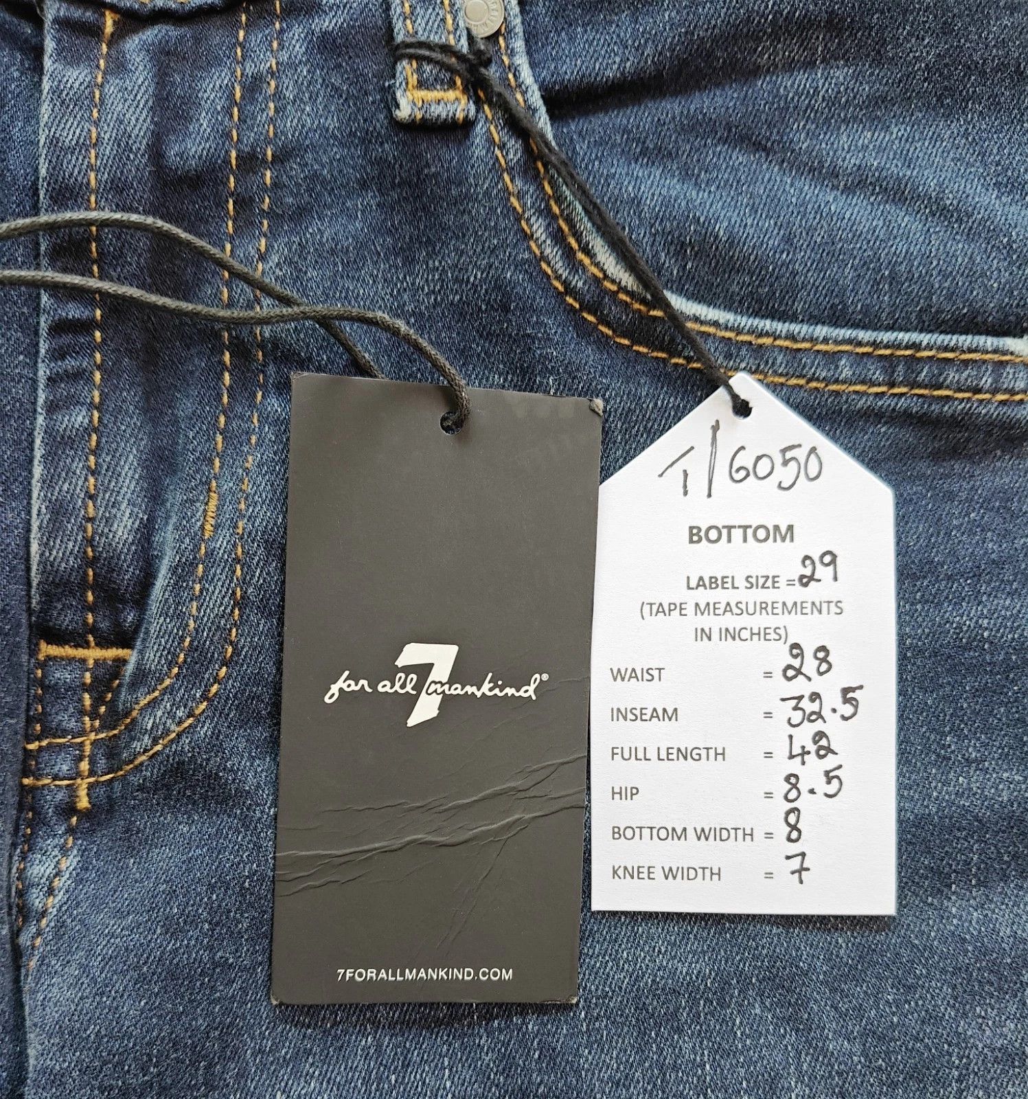 7 For All Mankind 7 For All ManKind THE BOOTCUT Alto Jeans T / 6050 Size US 29 - 6 Thumbnail