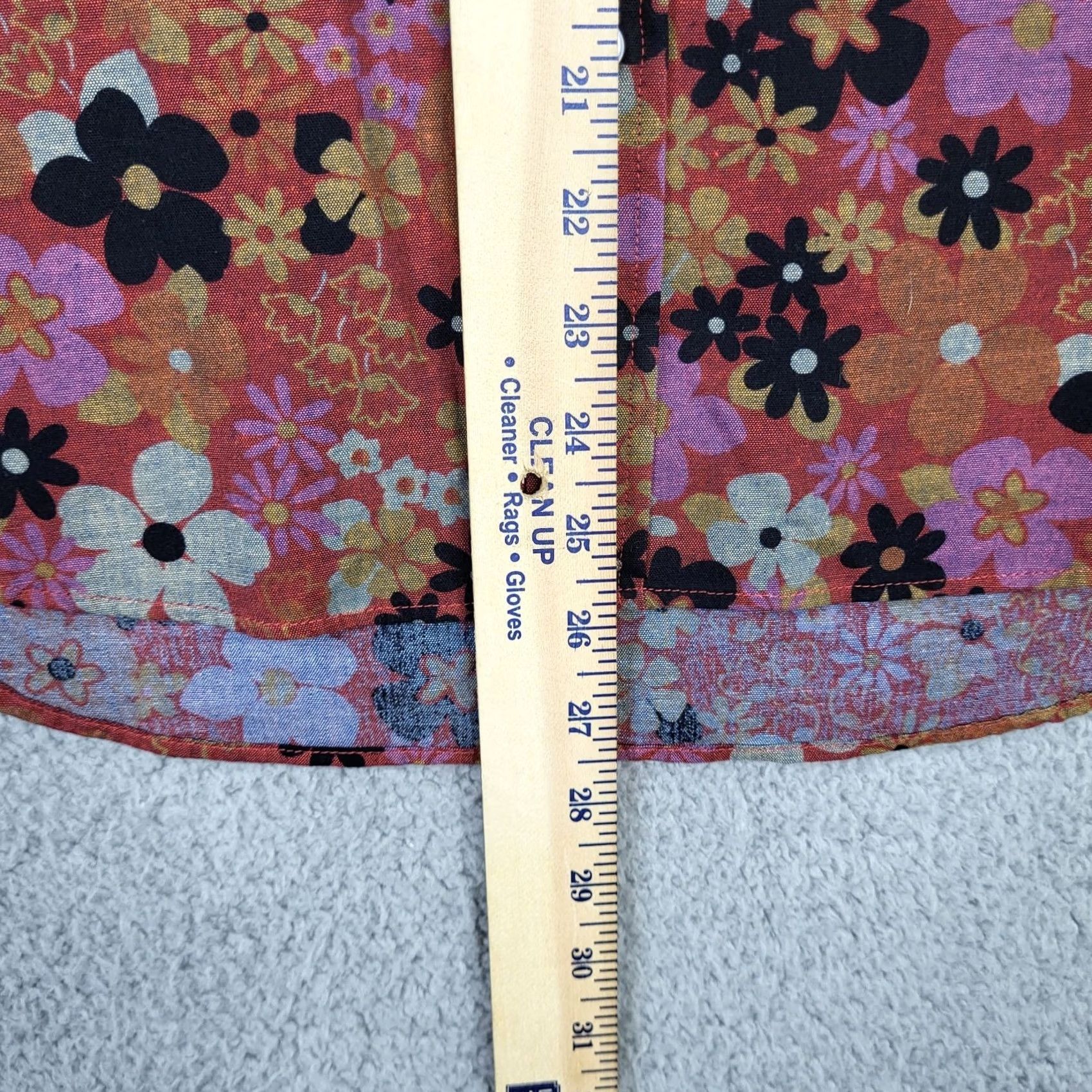 Marc by Marc Jacobs MARC BY MARC JACOBS Shirt Womens XXS Cherry popsicle Floral Multicolor 100% Cotton Shrunked Fit NEW Size XXS / US 00 / IT 34 - 3 Thumbnail