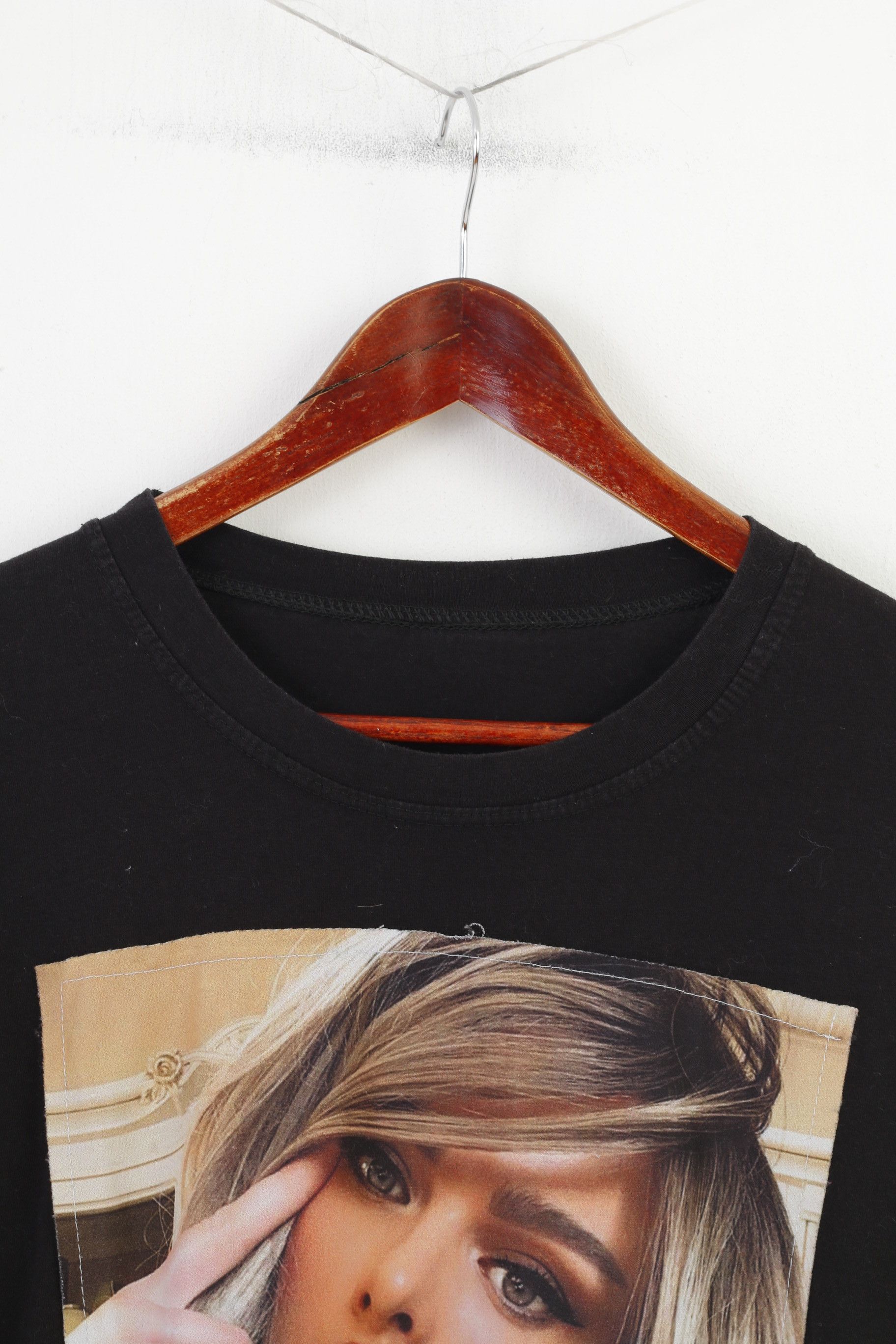 Other Vintage Women L Shirt Long Sleeve Crew Neck Black 10701 Size L / US 10 / IT 46 - 2 Thumbnail
