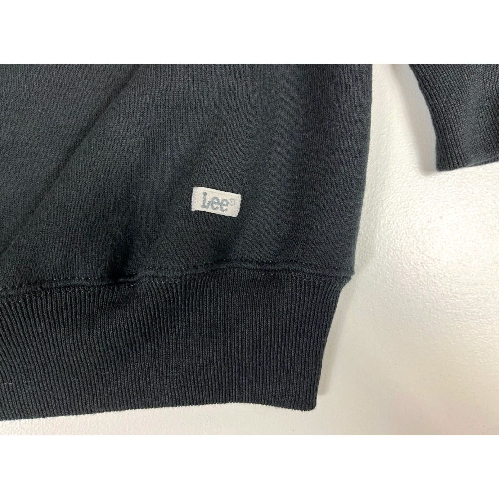 Lee Lee x Champion Men's Vintage Sweatshirt Heavyweight XL Black 90s Crew Neck Cotton Blend Size US XL / EU 56 / 4 - 4 Thumbnail