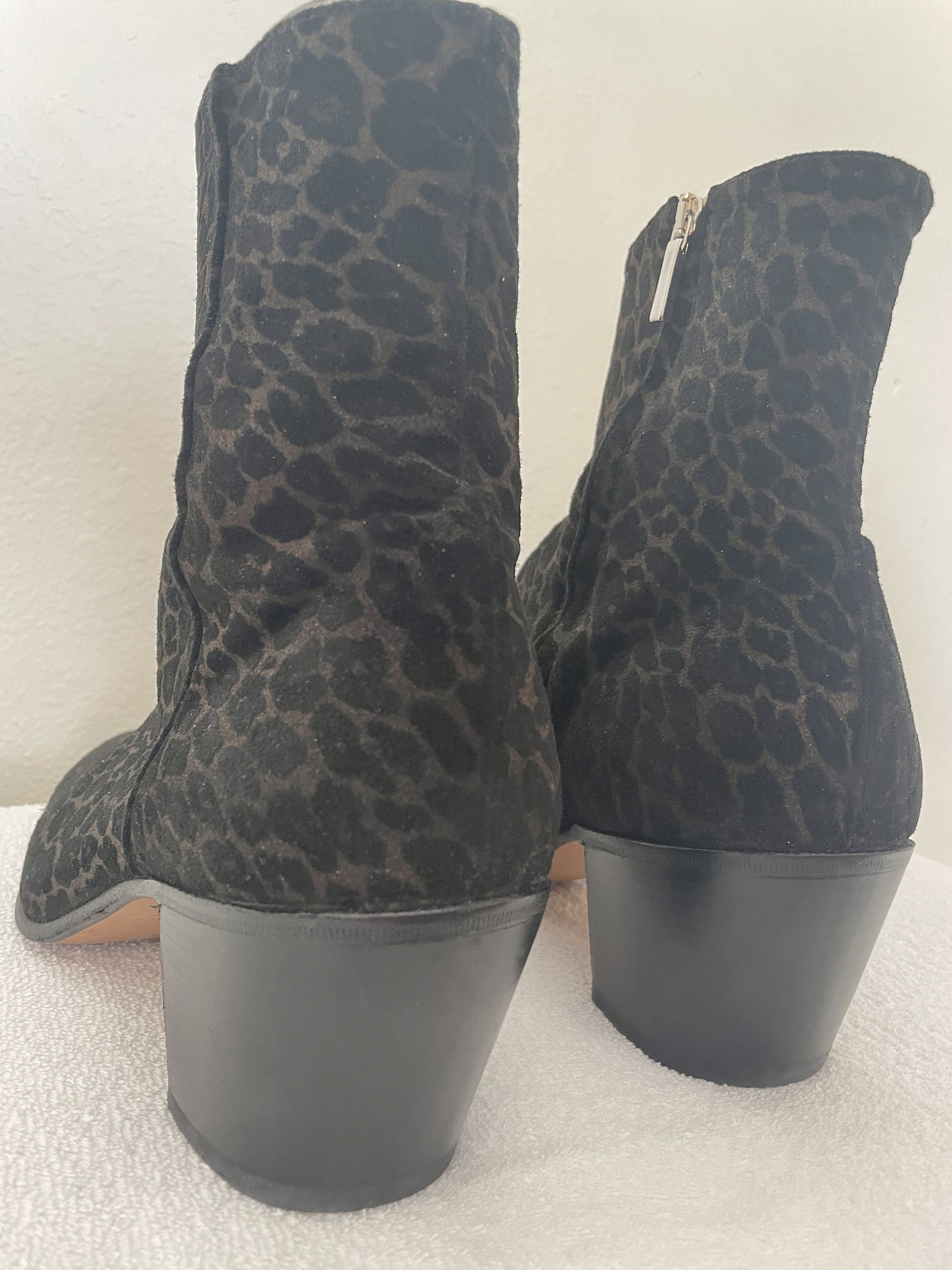 ALESSANDRO VASINI Nico Leopard Print Boot Size US 13 / EU 46 - 11 Thumbnail