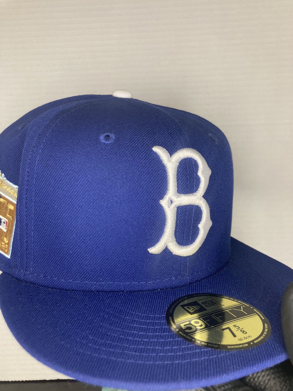 MLB × MyFitteds × New Era 1955 Brooklyn Dodgers Jackie Robinson Myfitteds Size ONE SIZE - 1 Thumbnail