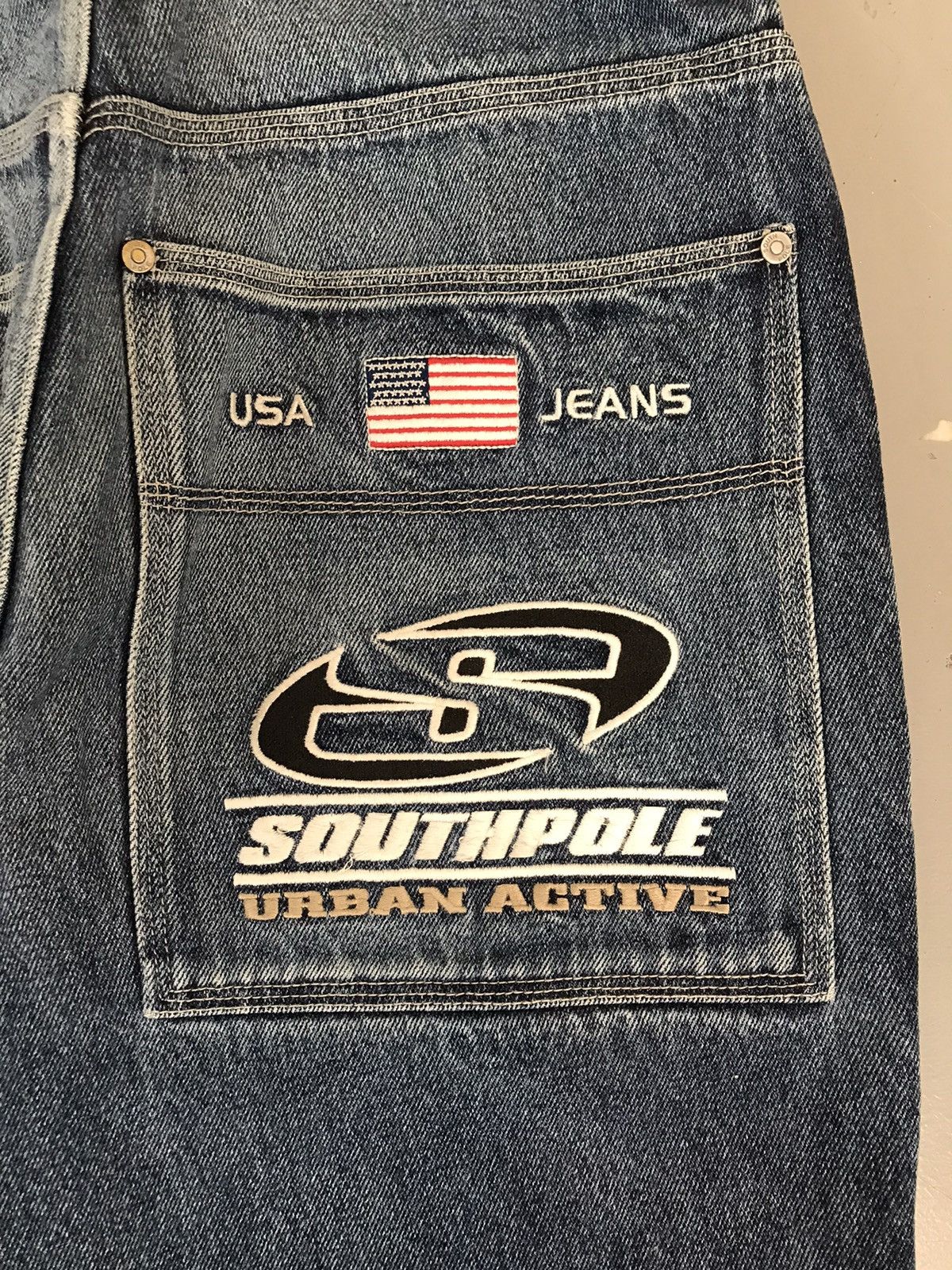 Southpole × Vintage Vintage Southpole embroidered denim Size US 30 / EU 46 - 8 Thumbnail