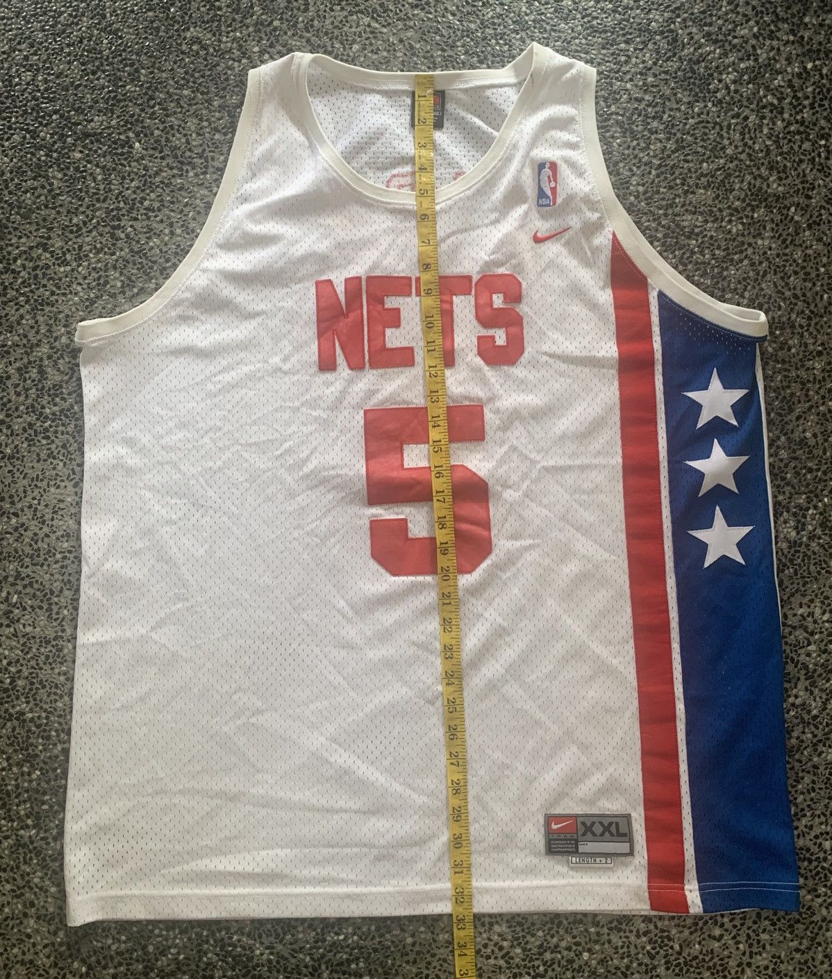 NBA × Vintage Vintage Nets Jason Kidd NBA Jersey XXL Size Size US XXL / EU 58 / 5 - 10 Thumbnail