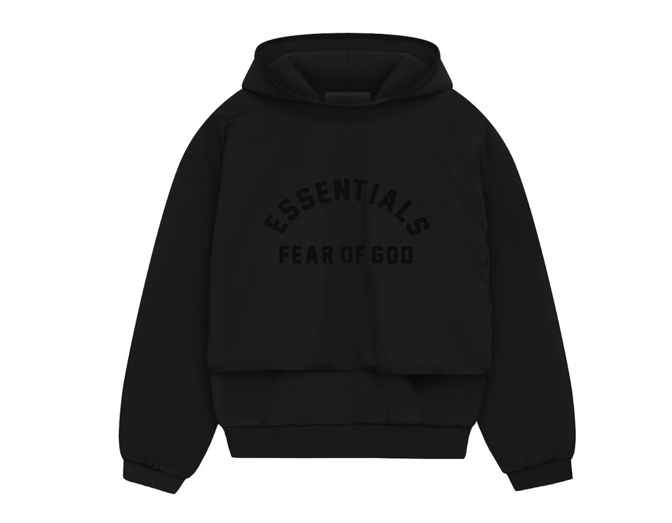 Fear of God Fear of god Essentials Hooded Sweater Jet Black S Size US S / EU 44-46 / 1 - 1 Thumbnail