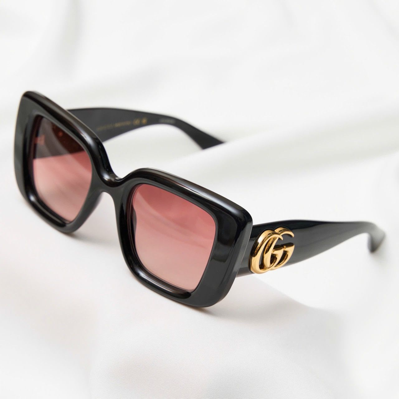 Gucci GUCCI GG1975S 001 SUNGLASSES Size ONE SIZE - 2 Thumbnail