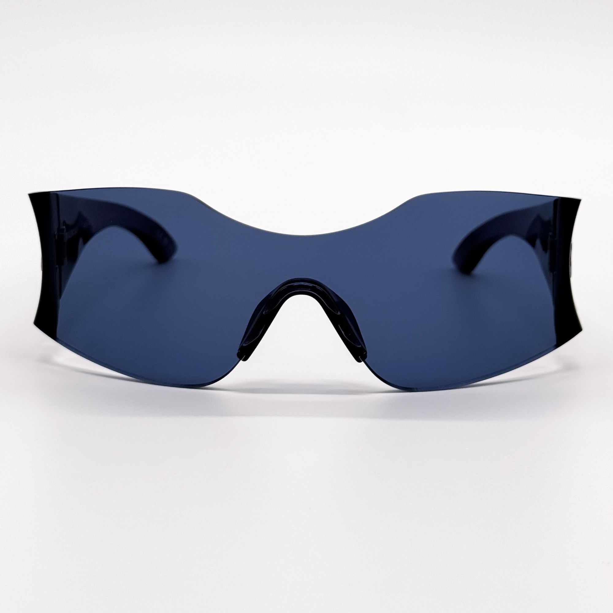 Balenciaga NEW BALENCIAGA BB0292S 002 SUNGLASSES BLUE UNISEX GEOMETRIC Size ONE SIZE - 3 Thumbnail