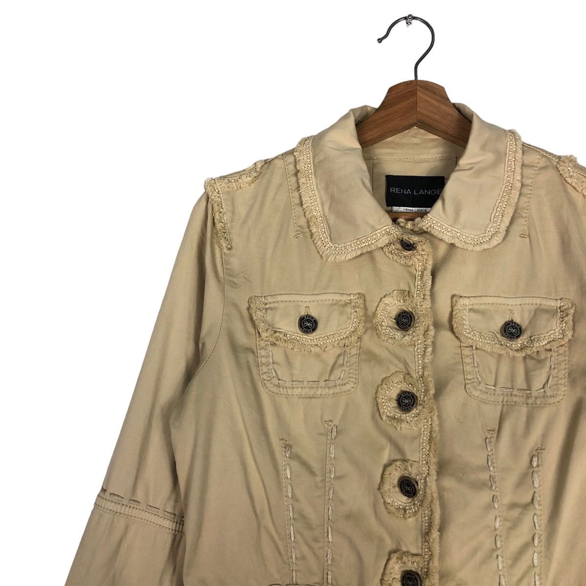 If Six Was Nine 🔥Vtg Biker Jacket Lena Lange Japan Bondage Button Size US M / EU 48-50 / 2 - 7 Thumbnail