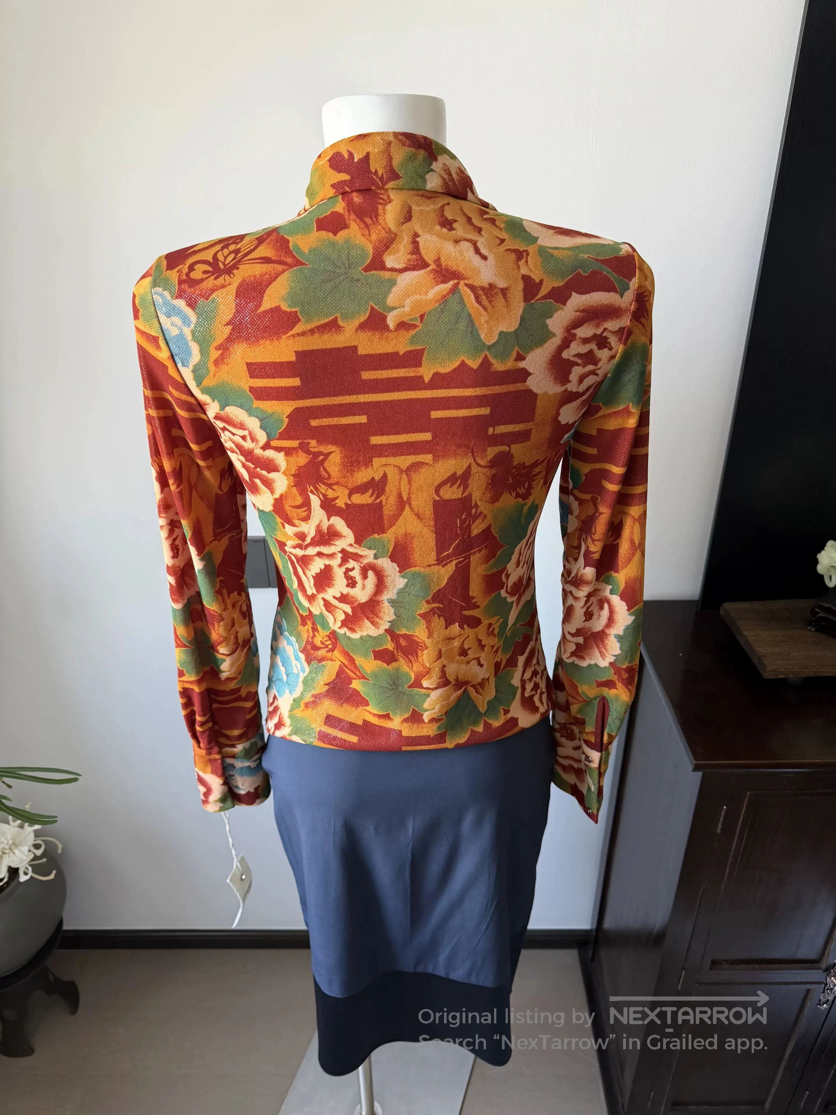 Vivienne Tam Vivienne Tam Colorful Patterned Shirt. Size S / US 4 / IT 40 - 7 Thumbnail