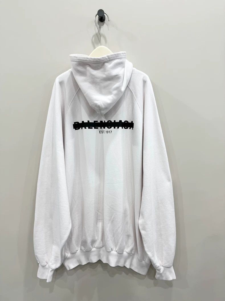 Balenciaga Balenciaga Delete Line Letter Hoodie 2504-Nextarrow Size US M / EU 48-50 / 2 - 2 Thumbnail