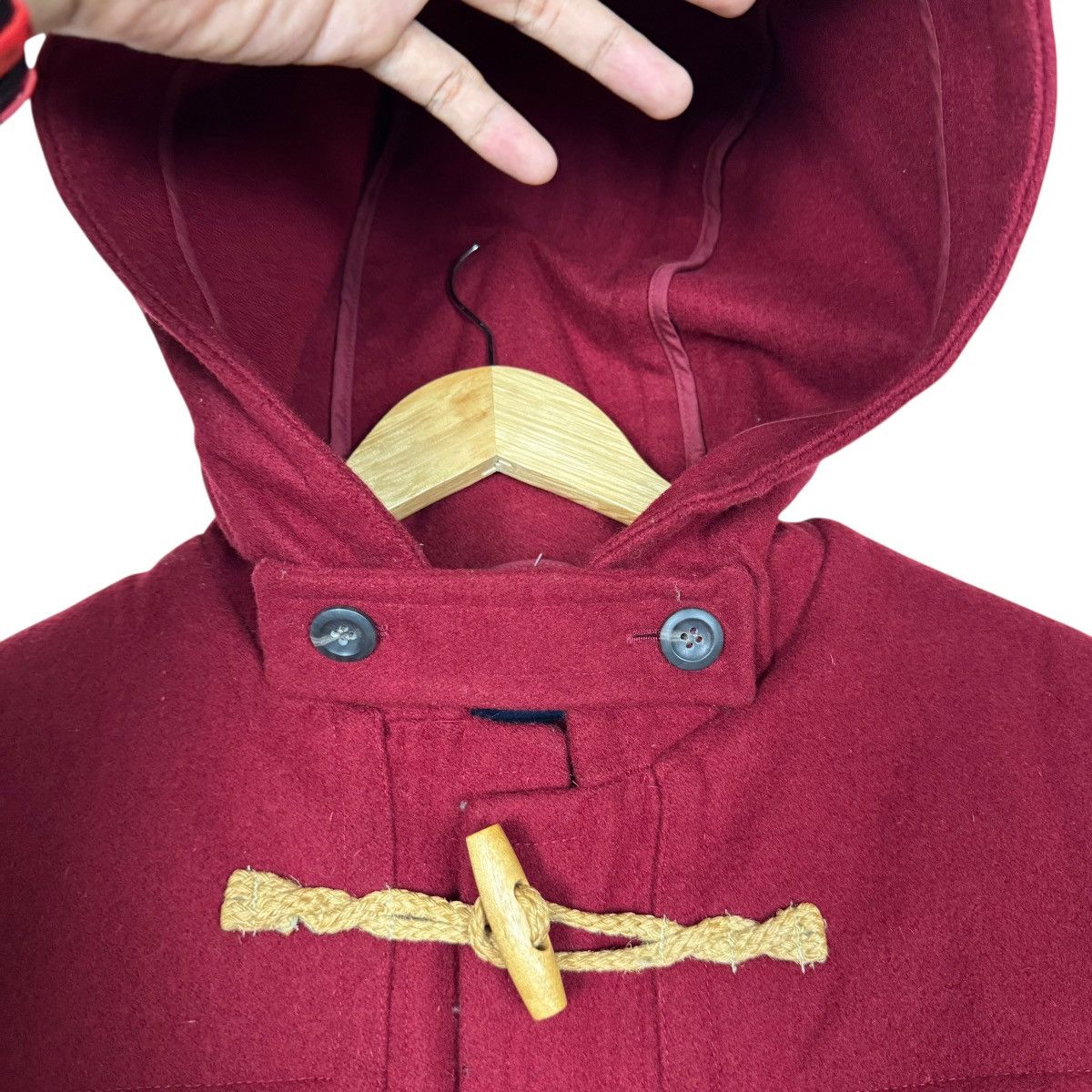 Spinash Spinash Duffle Red Coat Size US M / EU 48-50 / 2 - 13 Thumbnail