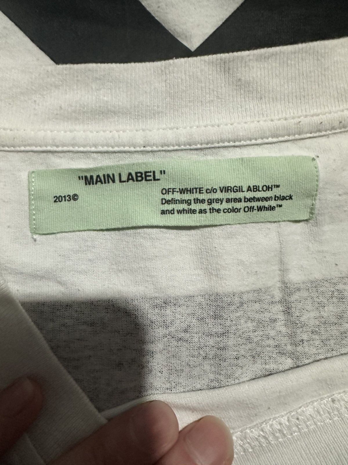 Off-White OFF-WHITE 'NARCISSUS TEE' Size US XL / EU 56 / 4 - 3 Thumbnail