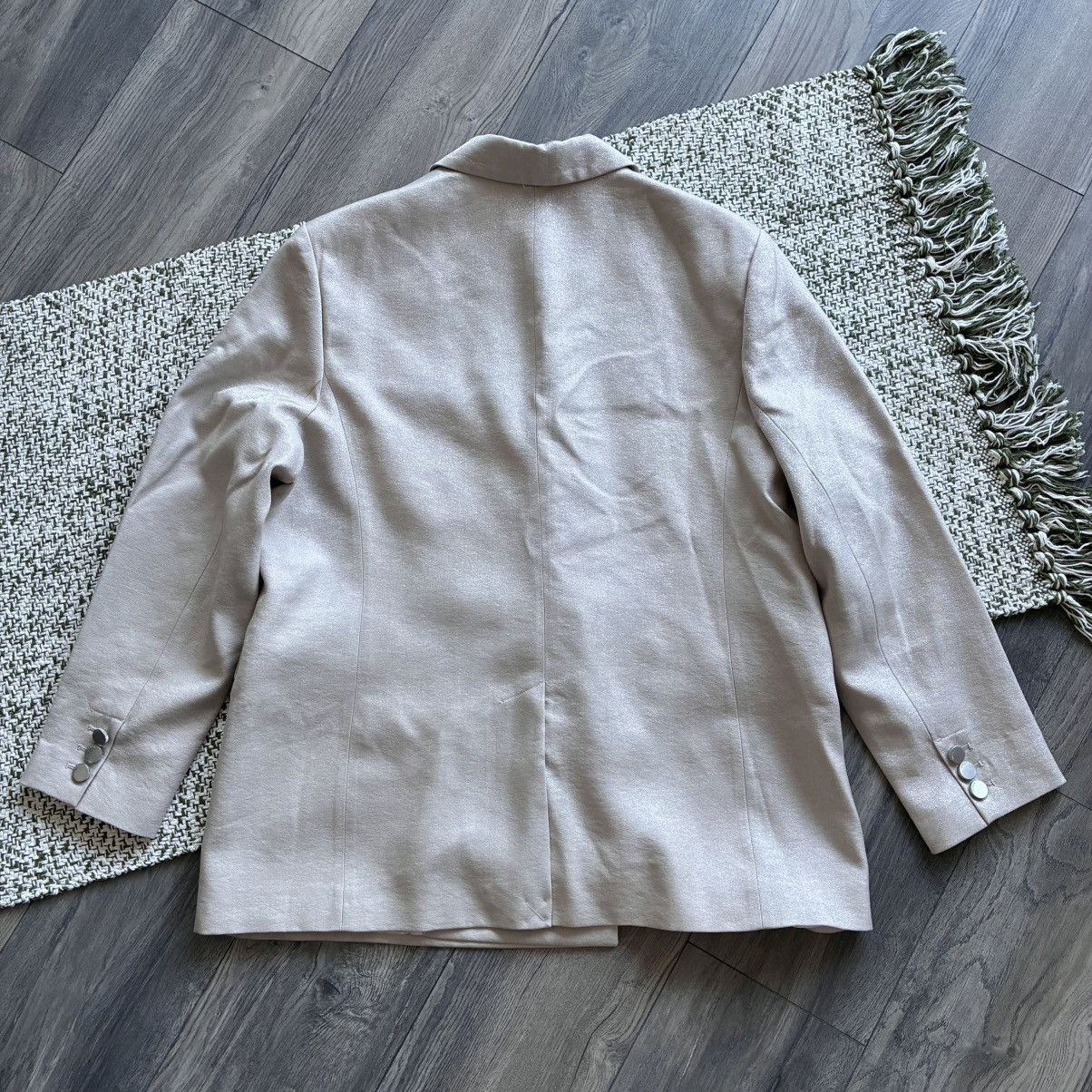 Ted Baker Ted Baker Pyxie Double Breasted Blazer in Champagne Colorway Size XL / US 12-14 / IT 48-50 - 9 Thumbnail