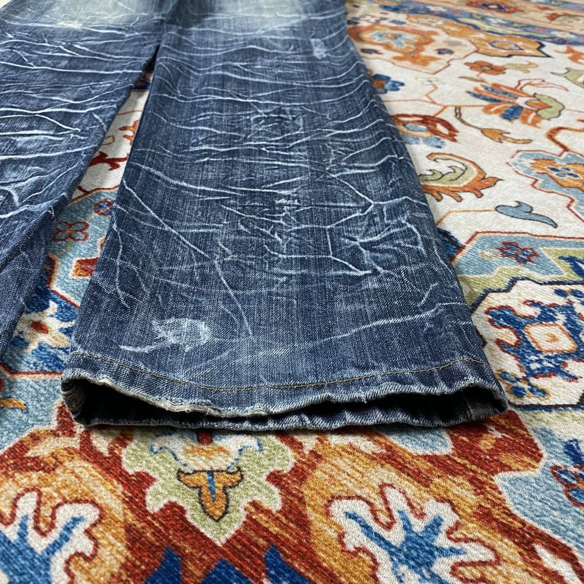 Japanese Brand Nylaus Double Waist Jeans Pants Size US 31 - 14 Thumbnail