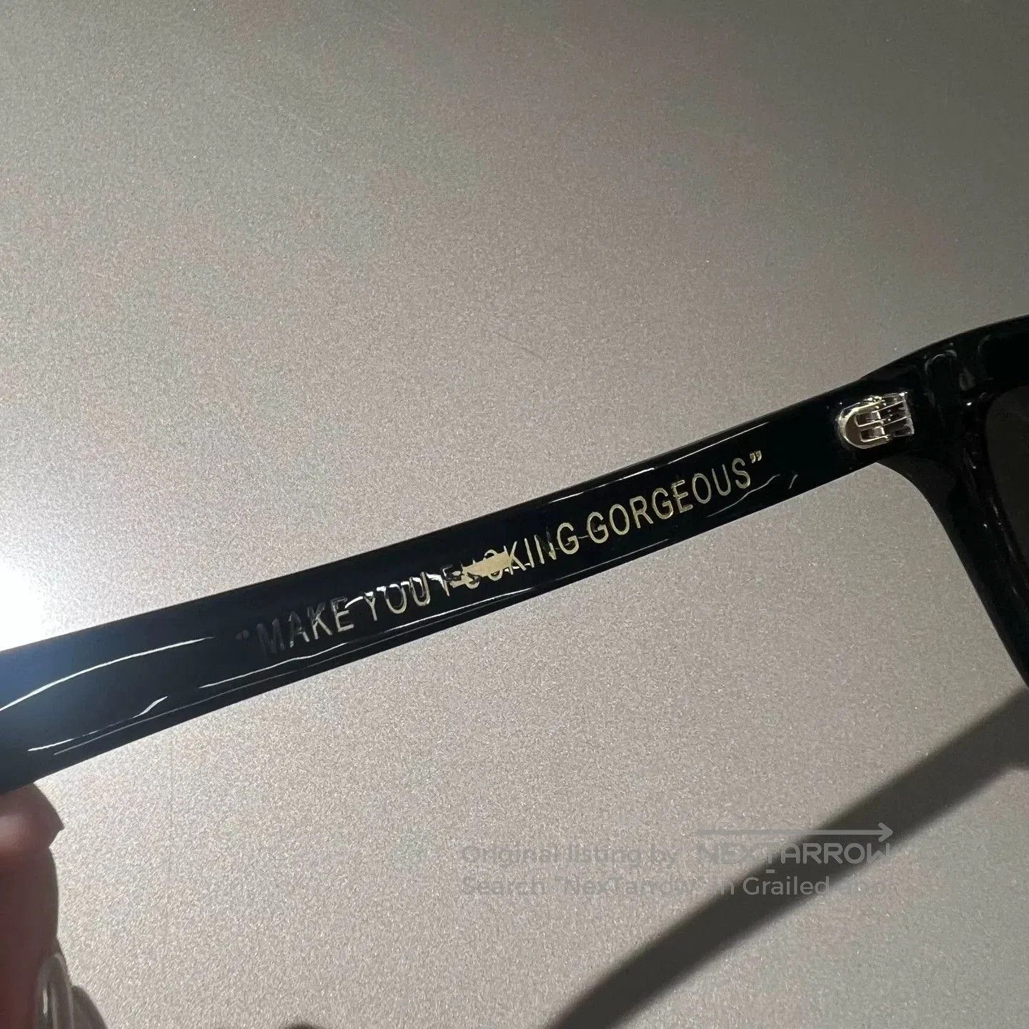 Gentle Monster Gentle Monster x pushBUTTON Sunglasses. Size ONE SIZE - 6 Thumbnail