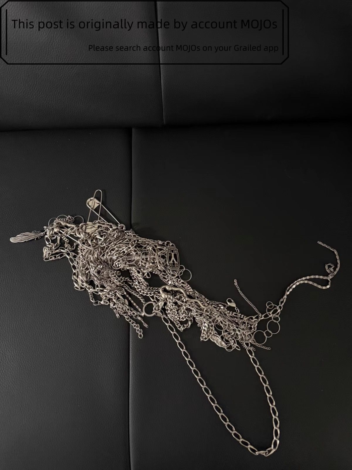 Yohji Yamamoto Yohji Yamamoto 23AW Waist Pocket Chain Silver mojos1940 Size ONE SIZE - 2 Thumbnail