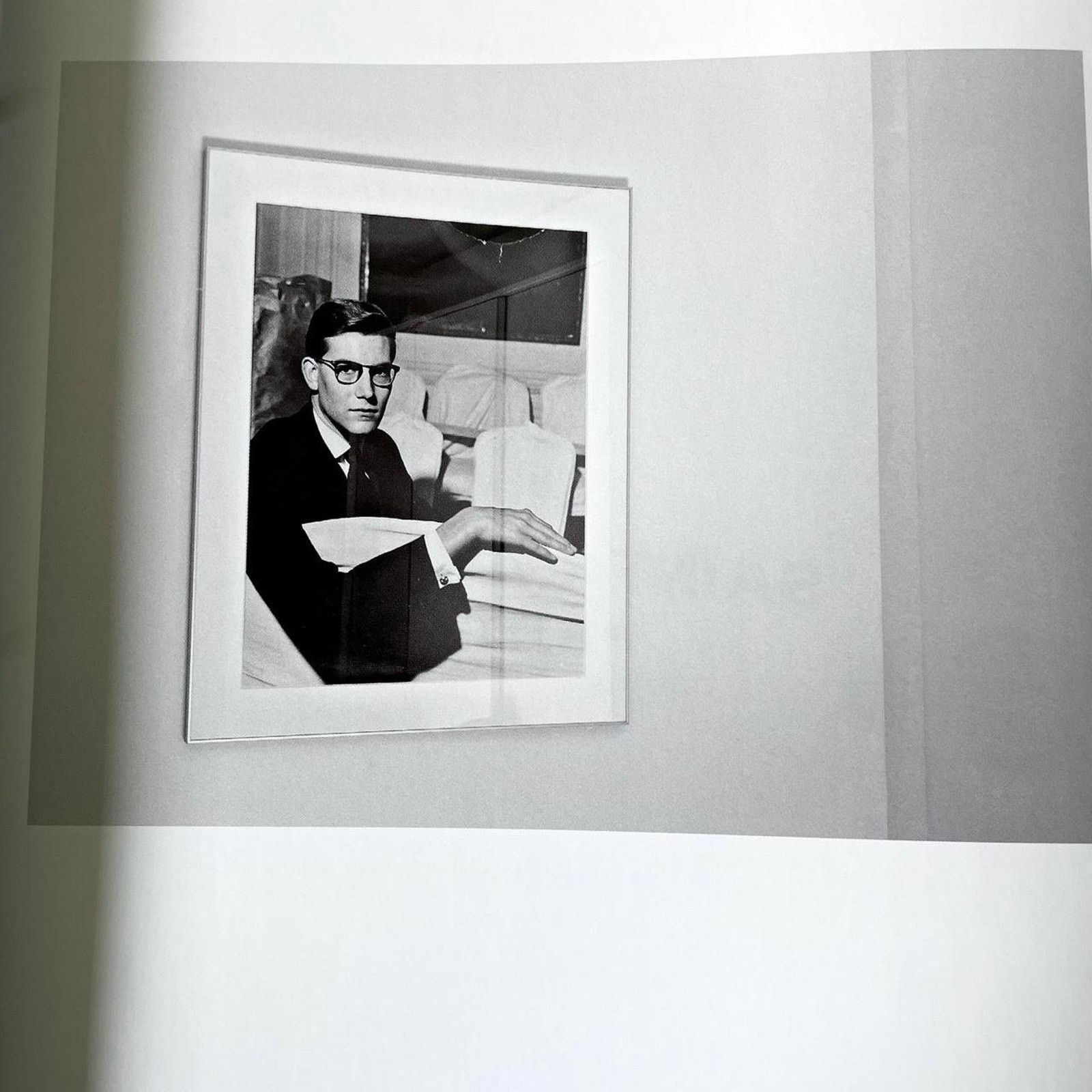 Hedi Slimane × Vintage Hedi Slimane black/white photo framed poster 9x11 Size ONE SIZE - 2 Thumbnail