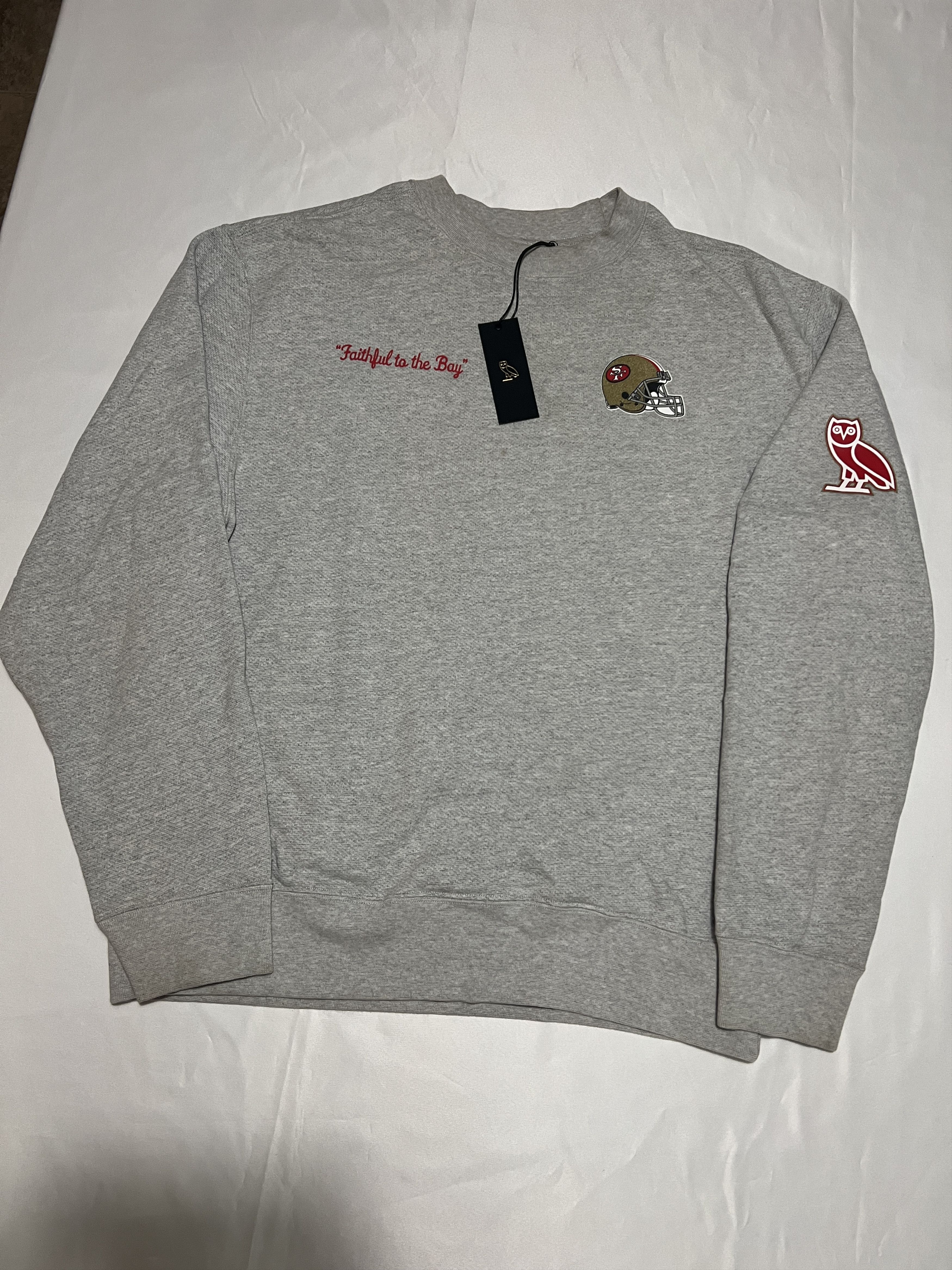 Drake OVO x NFL San Francisco 49ers Crewneck Size US L / EU 52-54 / 3 - 3 Thumbnail