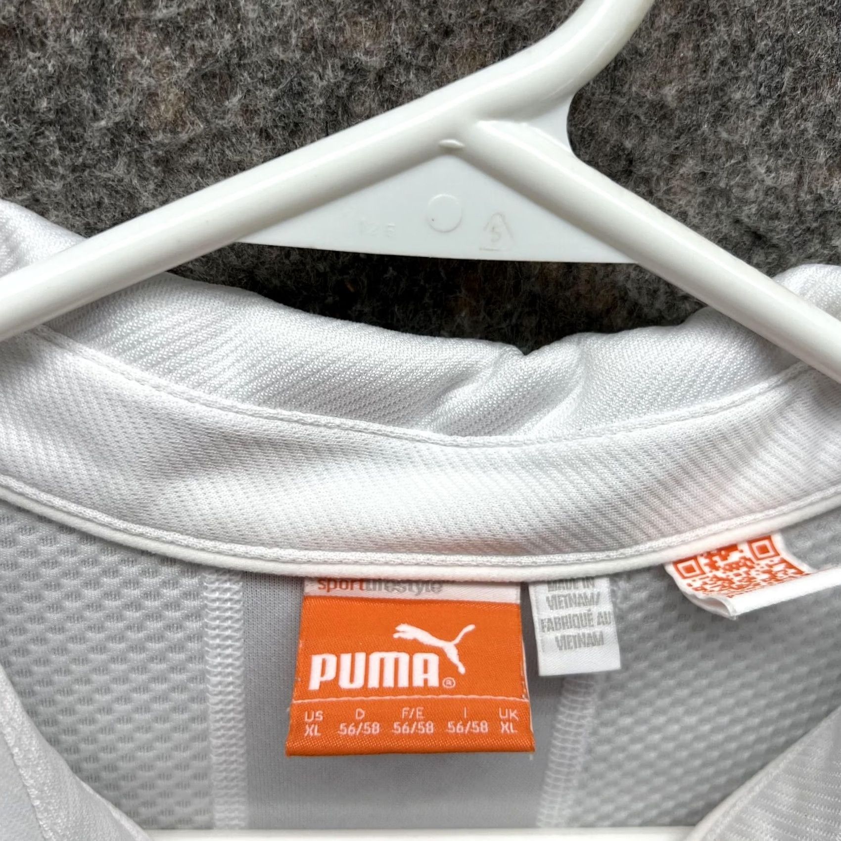 Puma PUMA Polo Shirt Men XL White Golf Classic Casual / Polo / Polo Shirt / Golf XL Men White Vintage No Size US XL / EU 56 / 4 - 6 Thumbnail