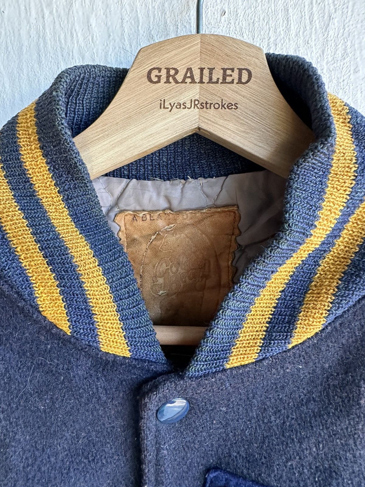 Golden Bear Vintage Golden Bear Yokohama Varsity Jacket Size US L / EU 52-54 / 3 - 14 Thumbnail