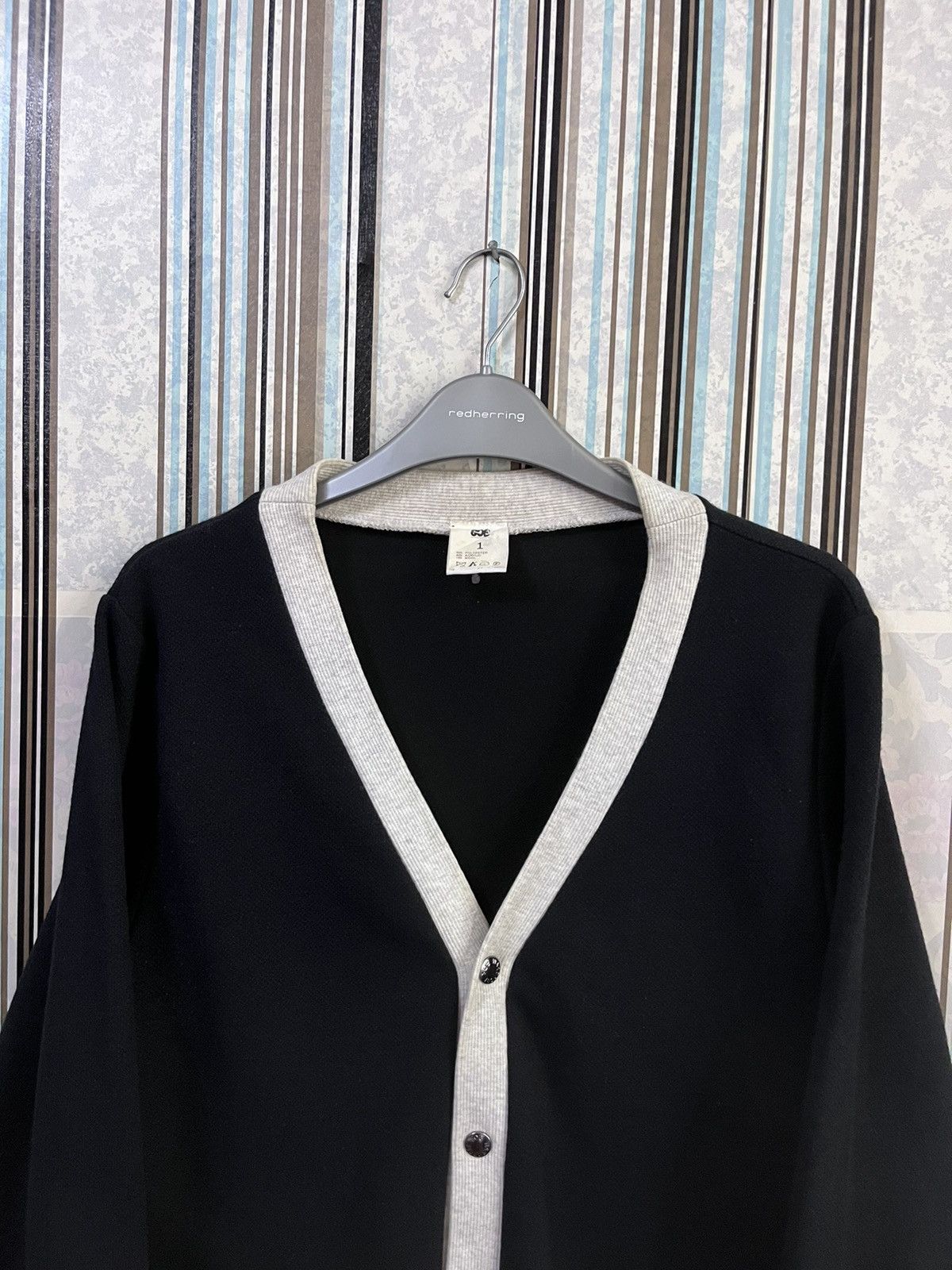 Soe tokyo two tone cardigan readymade edition #A Size US S / EU 44-46 / 1 - 4 Thumbnail
