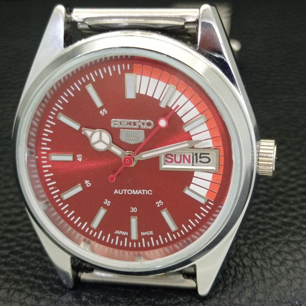 Seiko REFURBISHED VINTAGE SEIKO 5 AUTO JAPAN MENS WATCH a440728 Size 38 - 3 Thumbnail