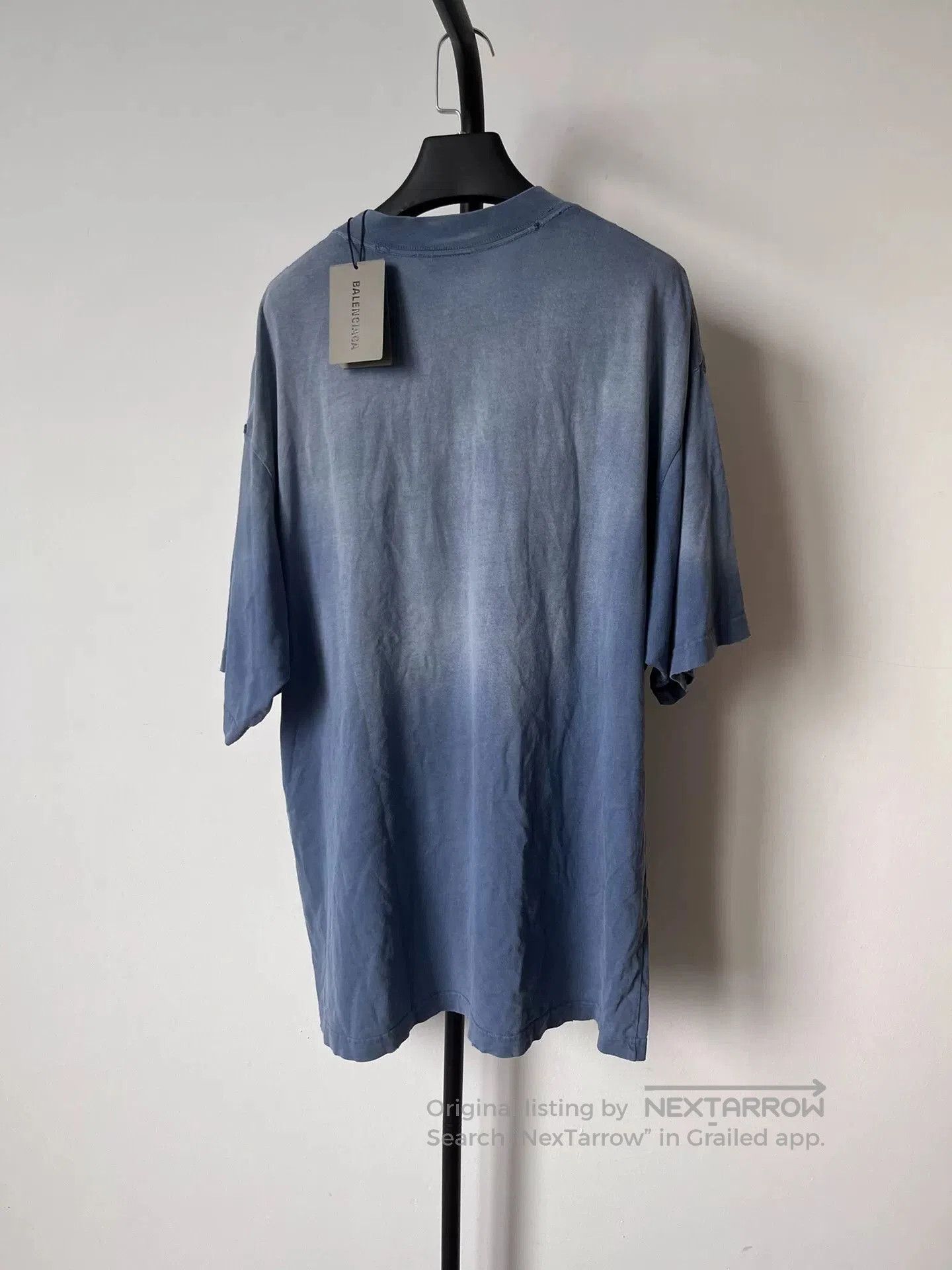 Balenciaga Balenciaga Men's Letter Print Short Sleeve T-shirt. Size US L / EU 52-54 / 3 - 2 Thumbnail