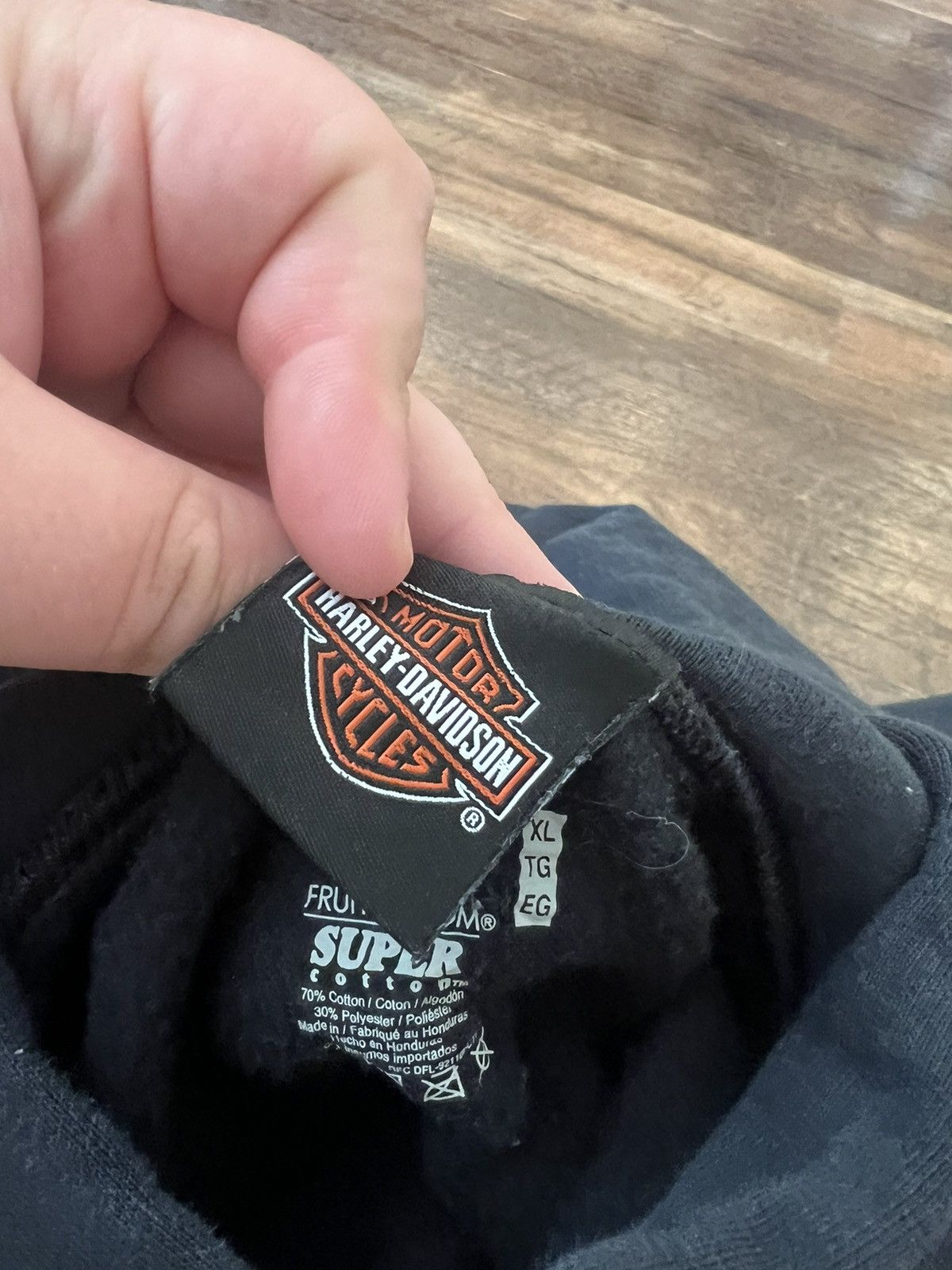 Harley Davidson Women’s Harley Davidson Rhinestone Wings Pullover Hoodie XL Size XL / US 12-14 / IT 48-50 - 6 Thumbnail