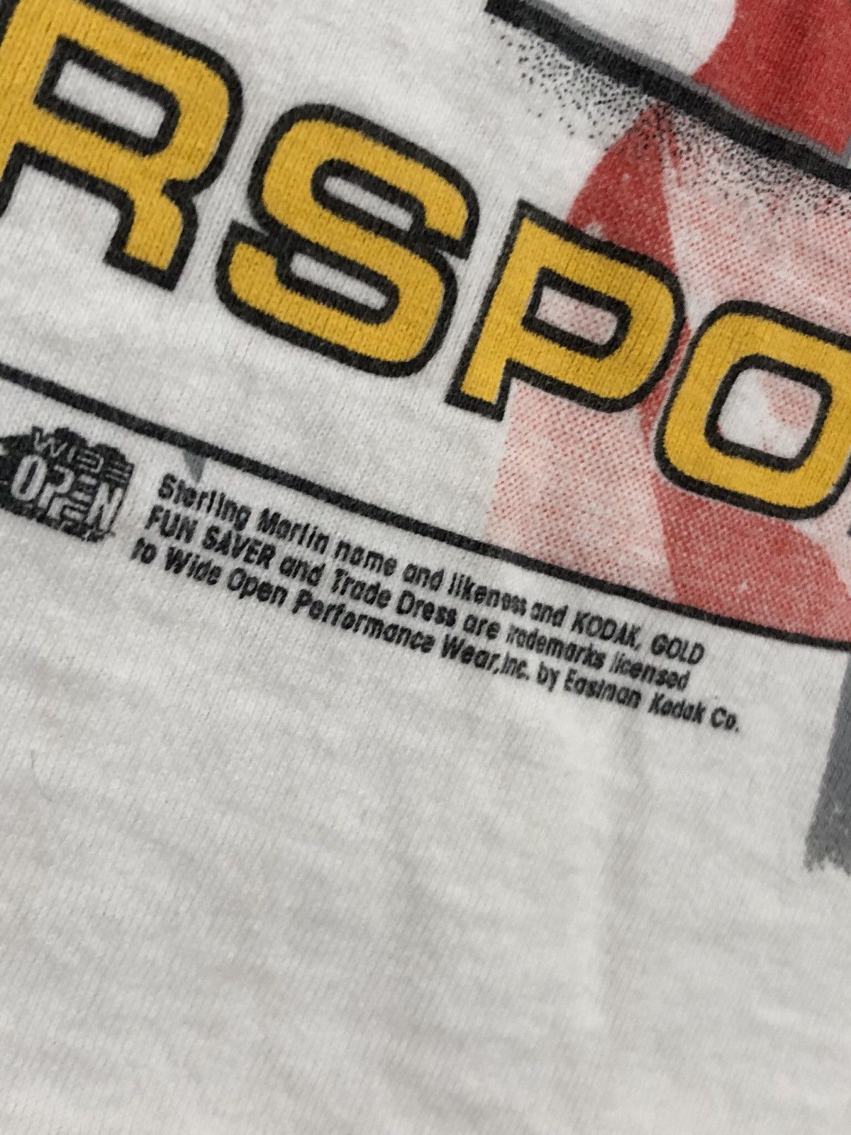 NASCAR × Vintage 90s Sterling Marlin Kodak Racing NASCAR USA Tee Size US L / EU 52-54 / 3 - 5 Thumbnail