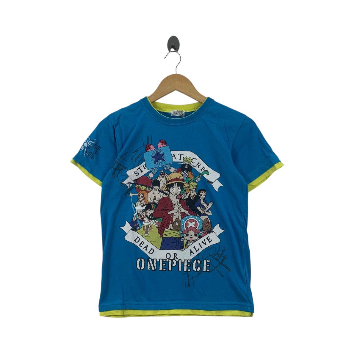 One Piece ONE PIECE ANIME Luffy Straw Hat Pirates Crew Tee Shirt Top Size XS / US 0-2 / IT 36-38 - 1 Thumbnail